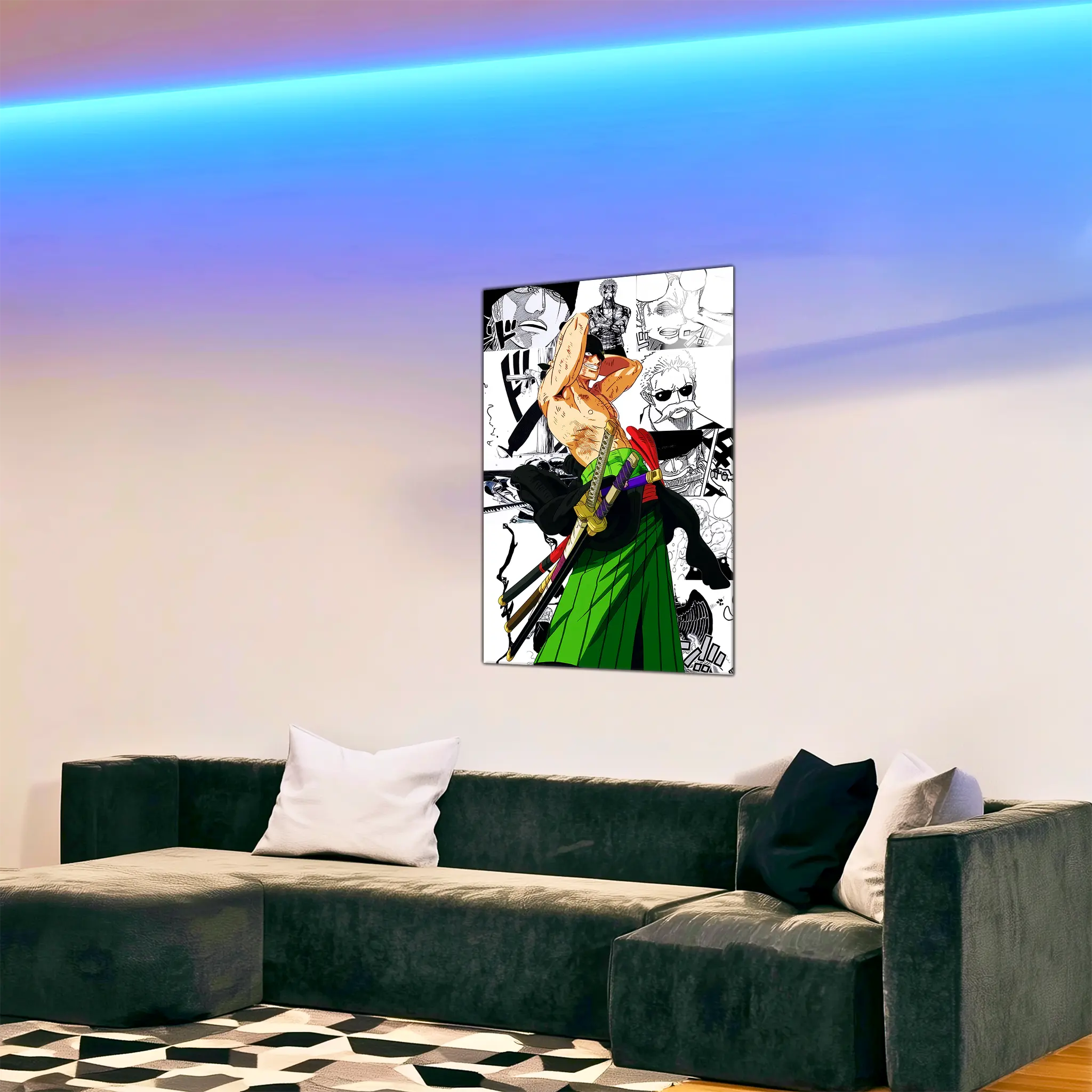 Tableau-zoro-bd-dans-le-salon | DreamWay