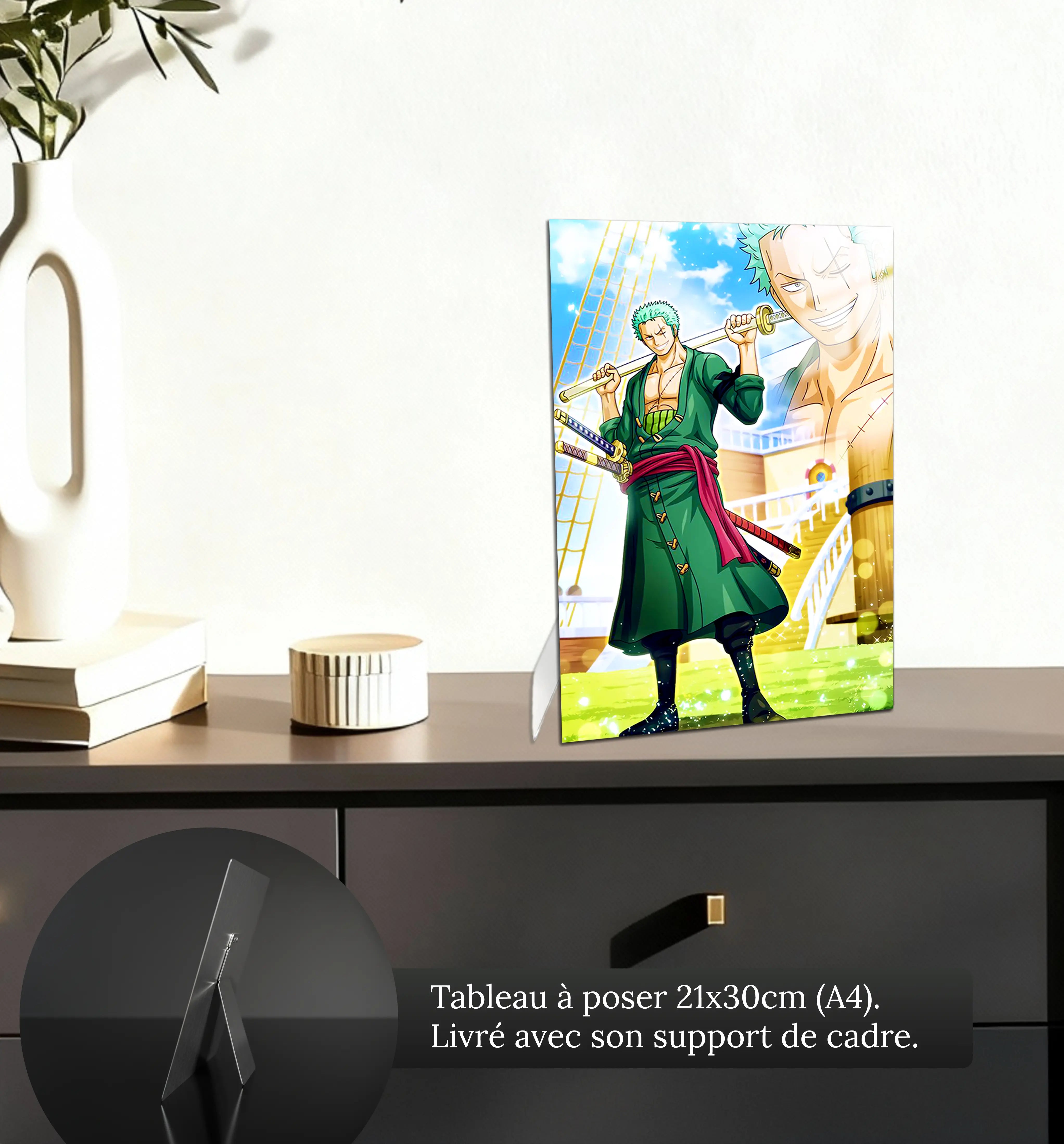 Tableau-zoro-nostalgie-petit-format-a-poser-sur-meuble | DreamWay