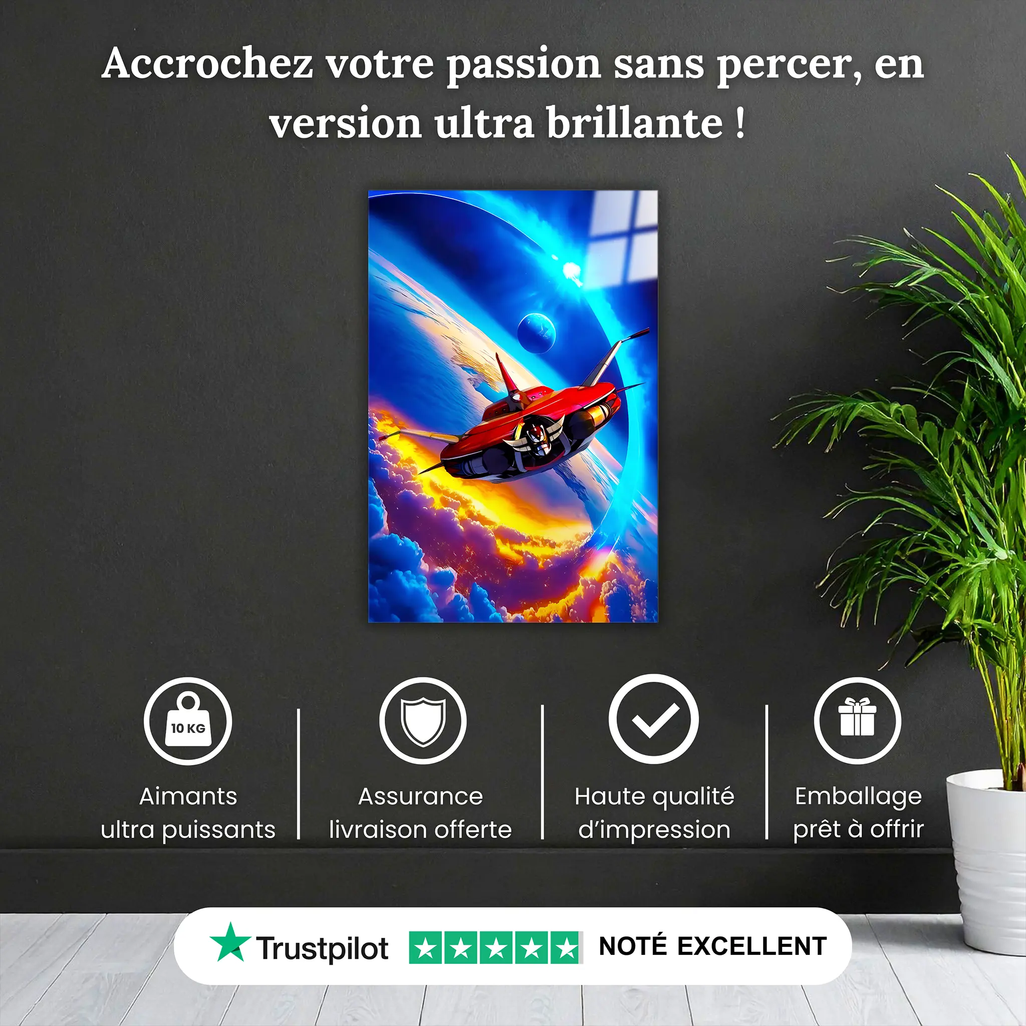 Tableaux Vaisseau Goldorak