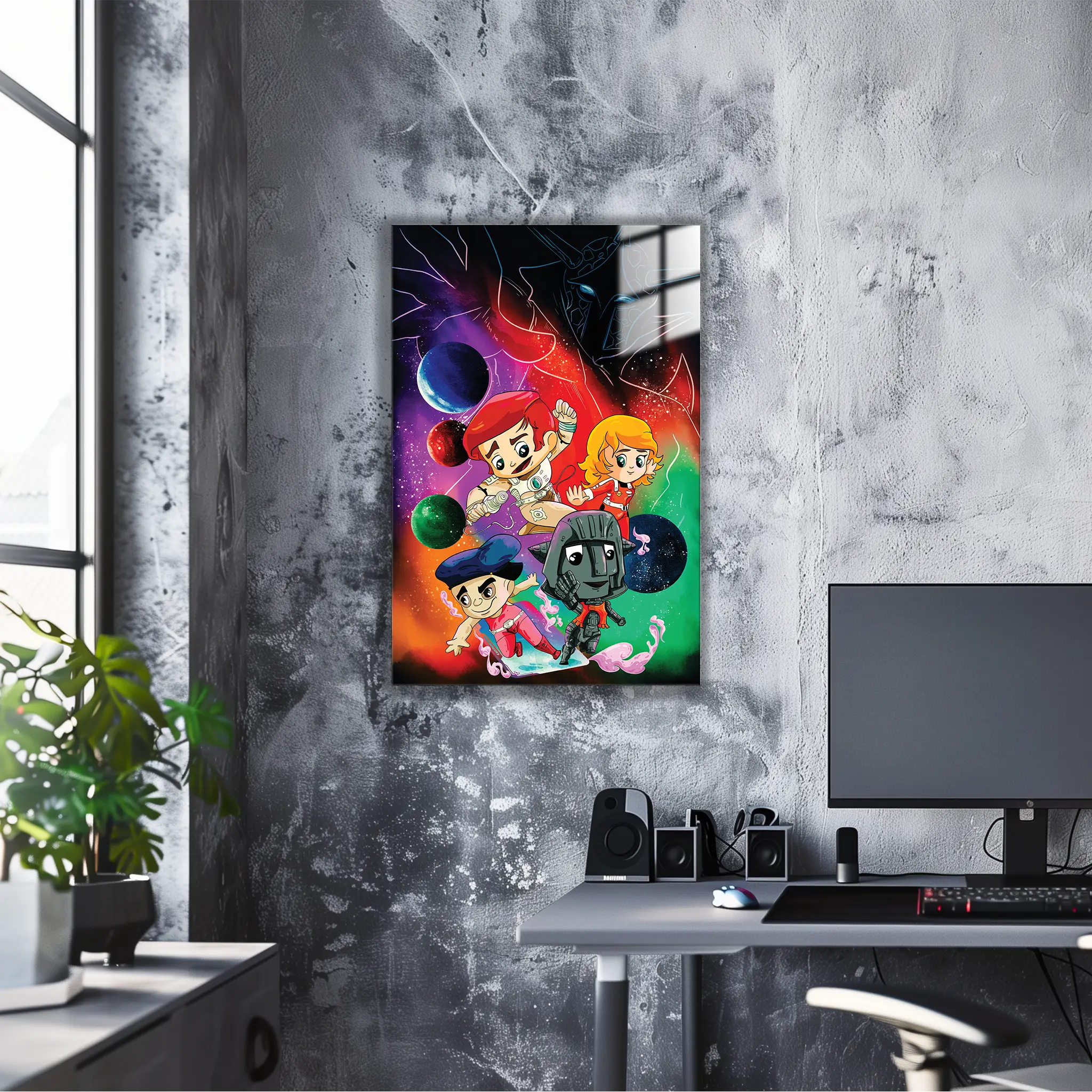 Tableau Capitaine Flam Matama - Édition Ultra limitée