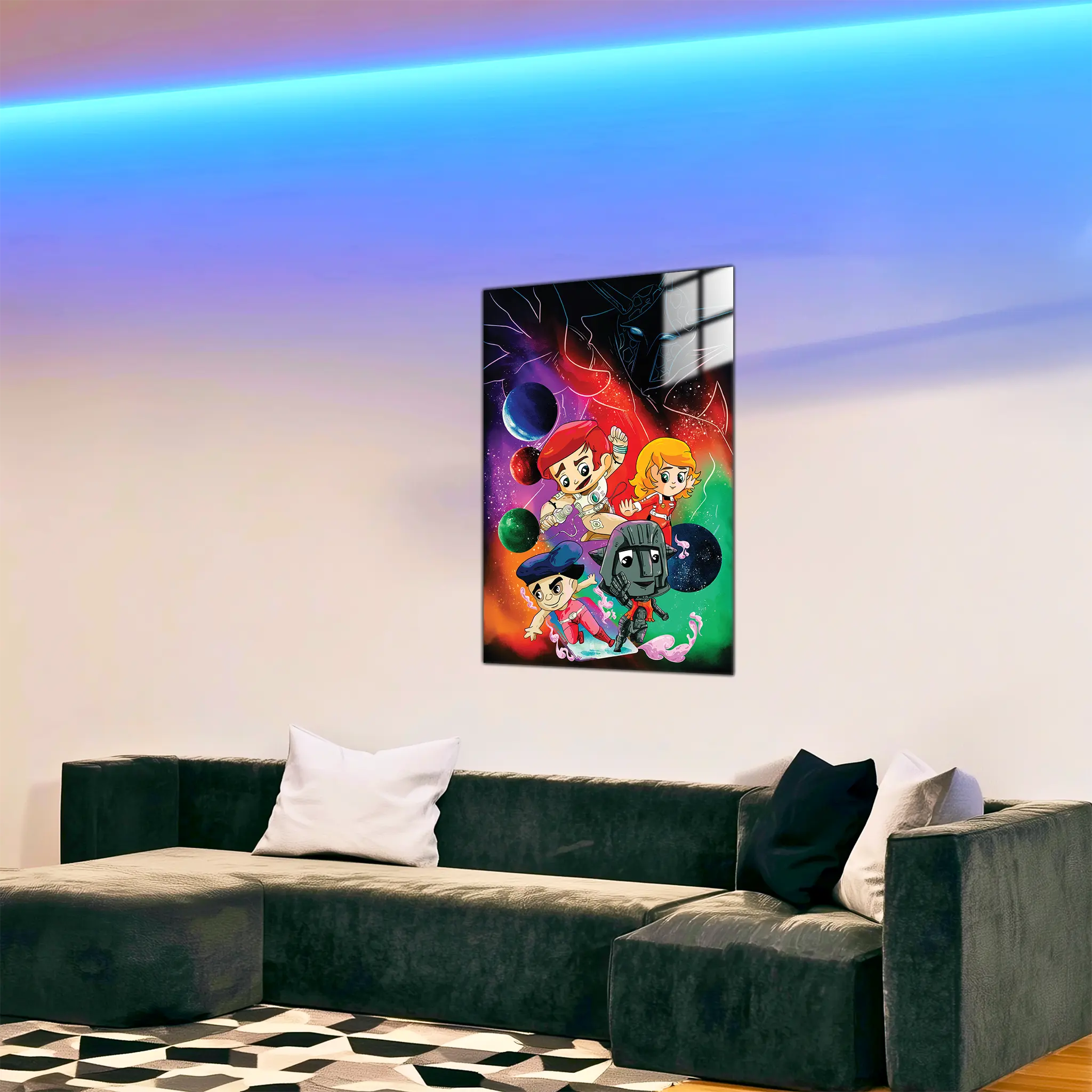 capitaine-flam-tableau-matama-1-dans-le-salon | DreamWay