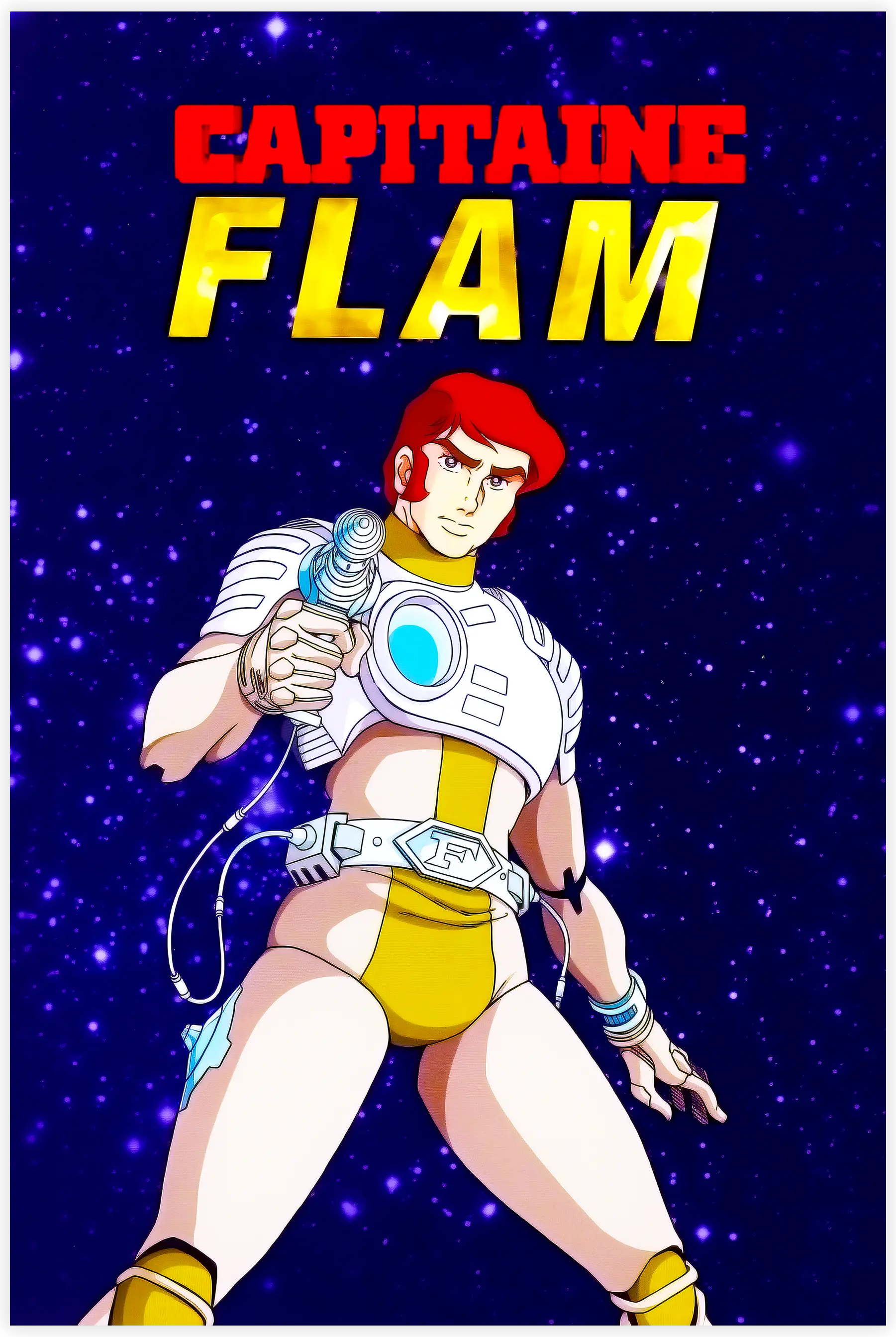 Tableau Capitaine Flam Affiche