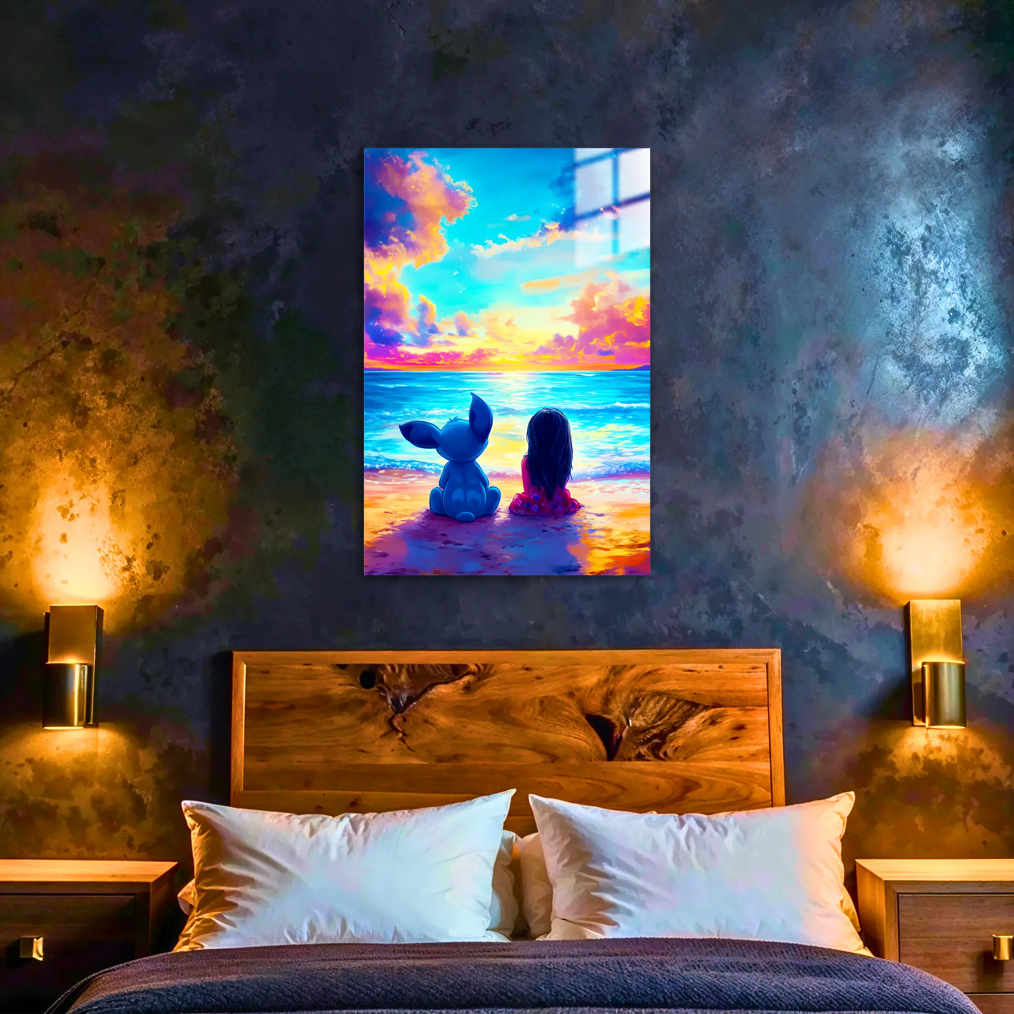 disney-lilo-et-stitch-plage-dans-la-chambre | DreamWay