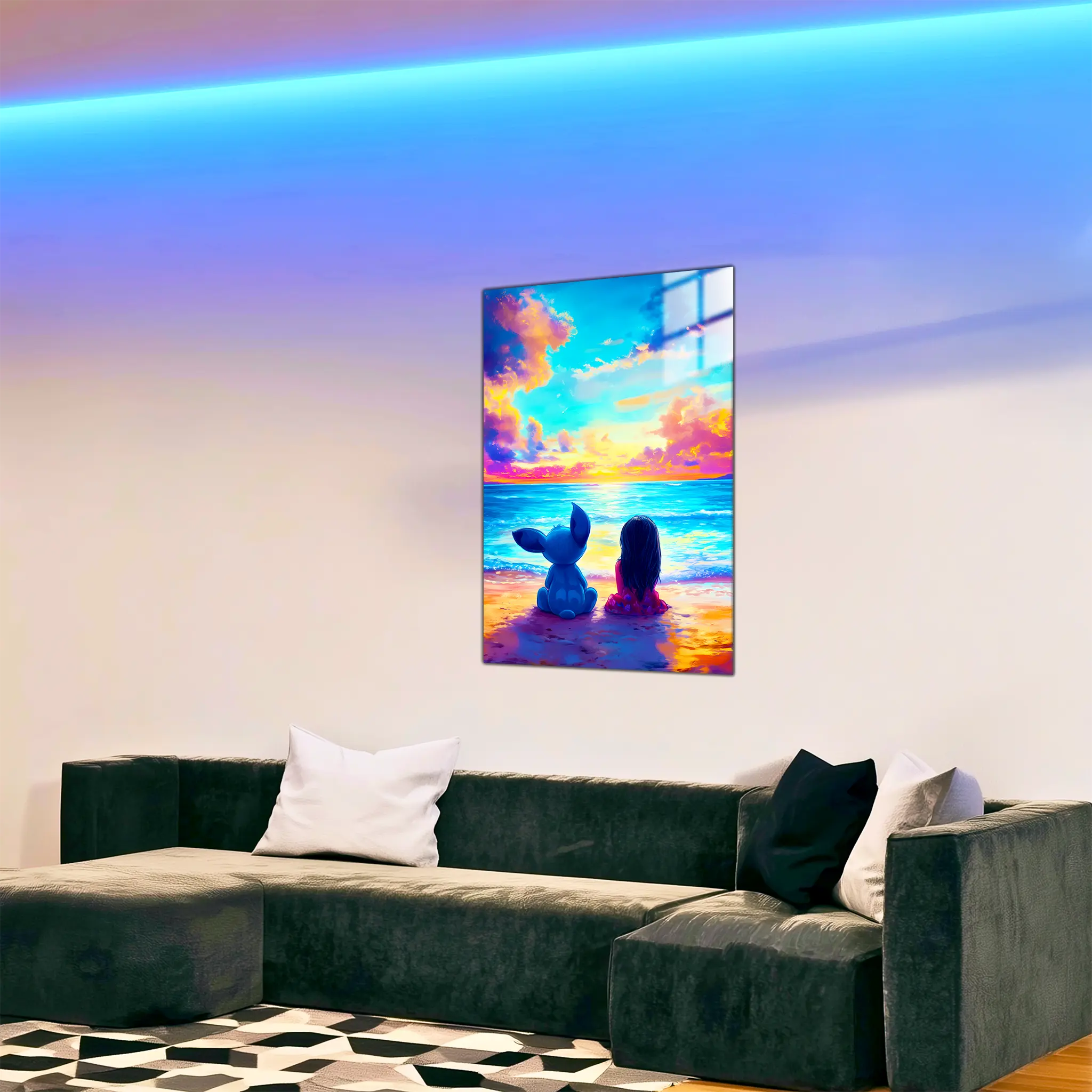 disney-lilo-et-stitch-plage-dans-le-salon | DreamWay