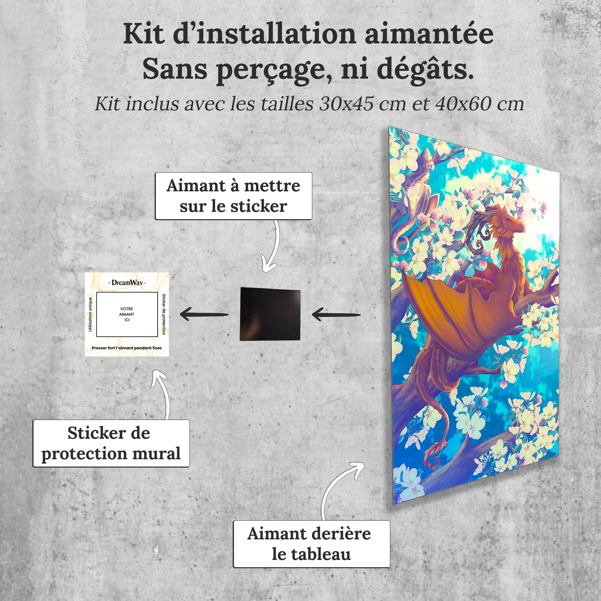 dragon-de-bois-avec-installation-aimantee | DreamWay