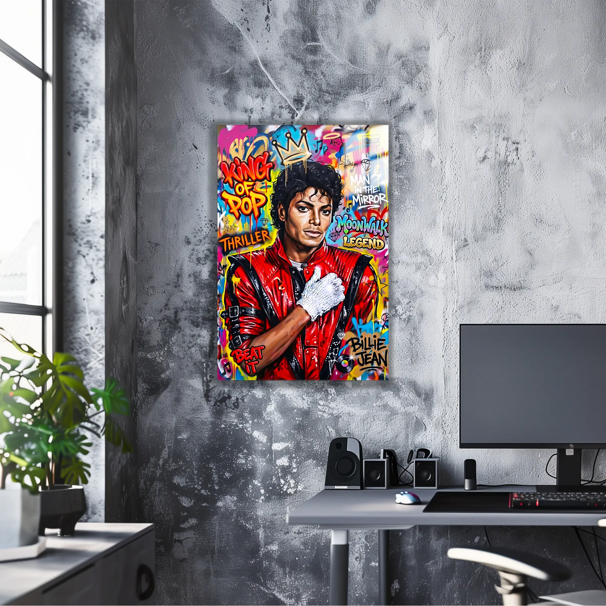 Tableau Michael Jackson Street Art