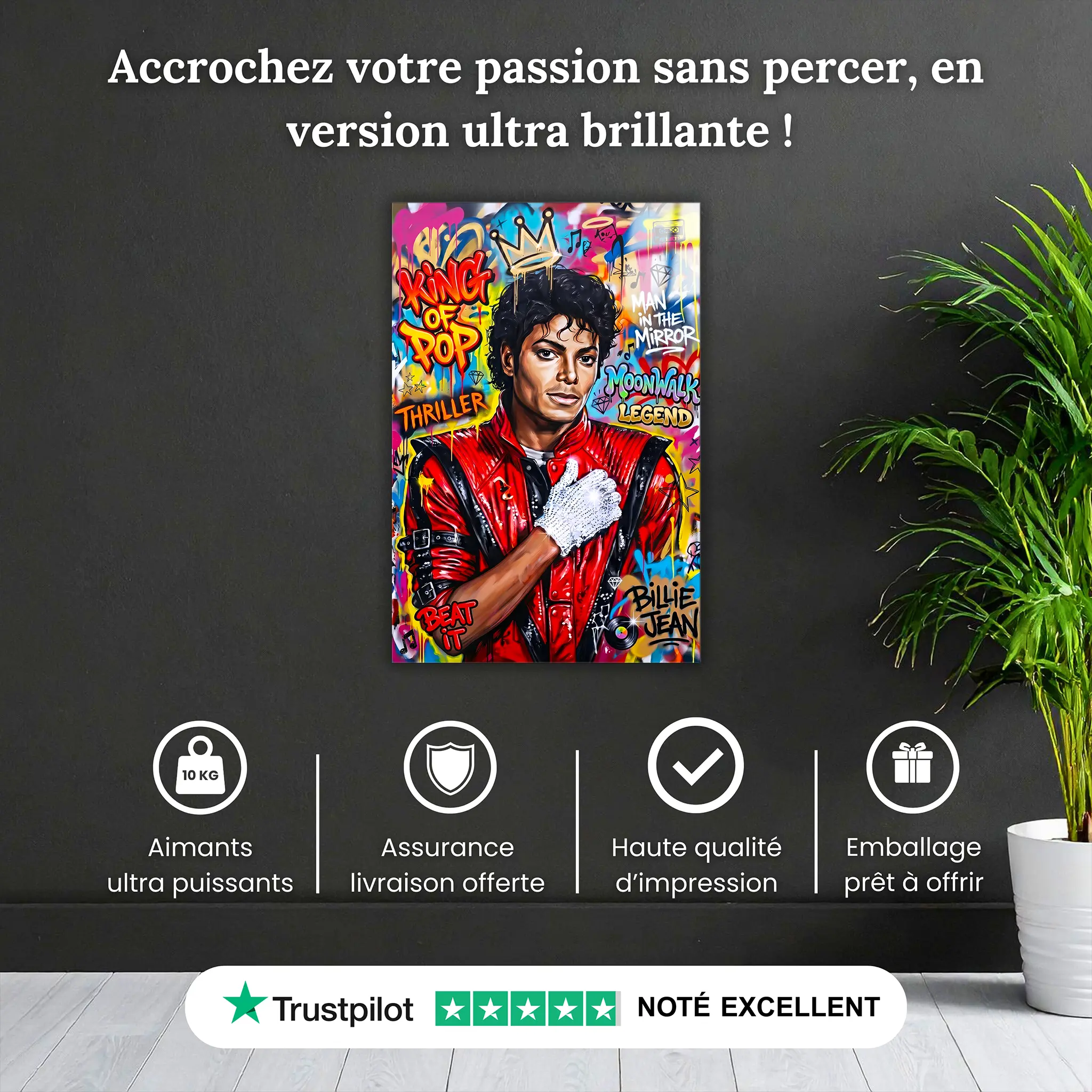 Tableau Michael Jackson Street Art