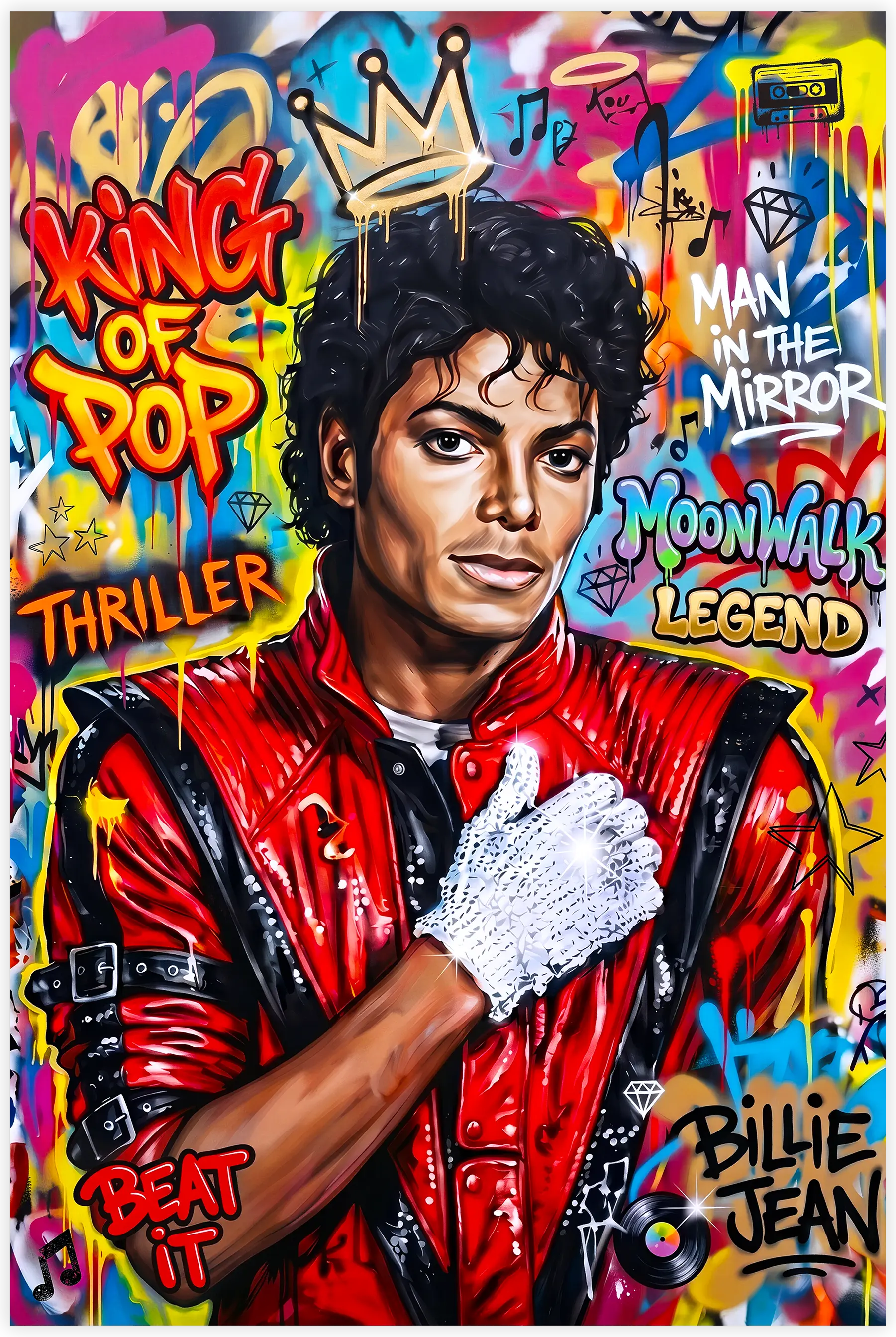 Tableau Michael Jackson Street Art
