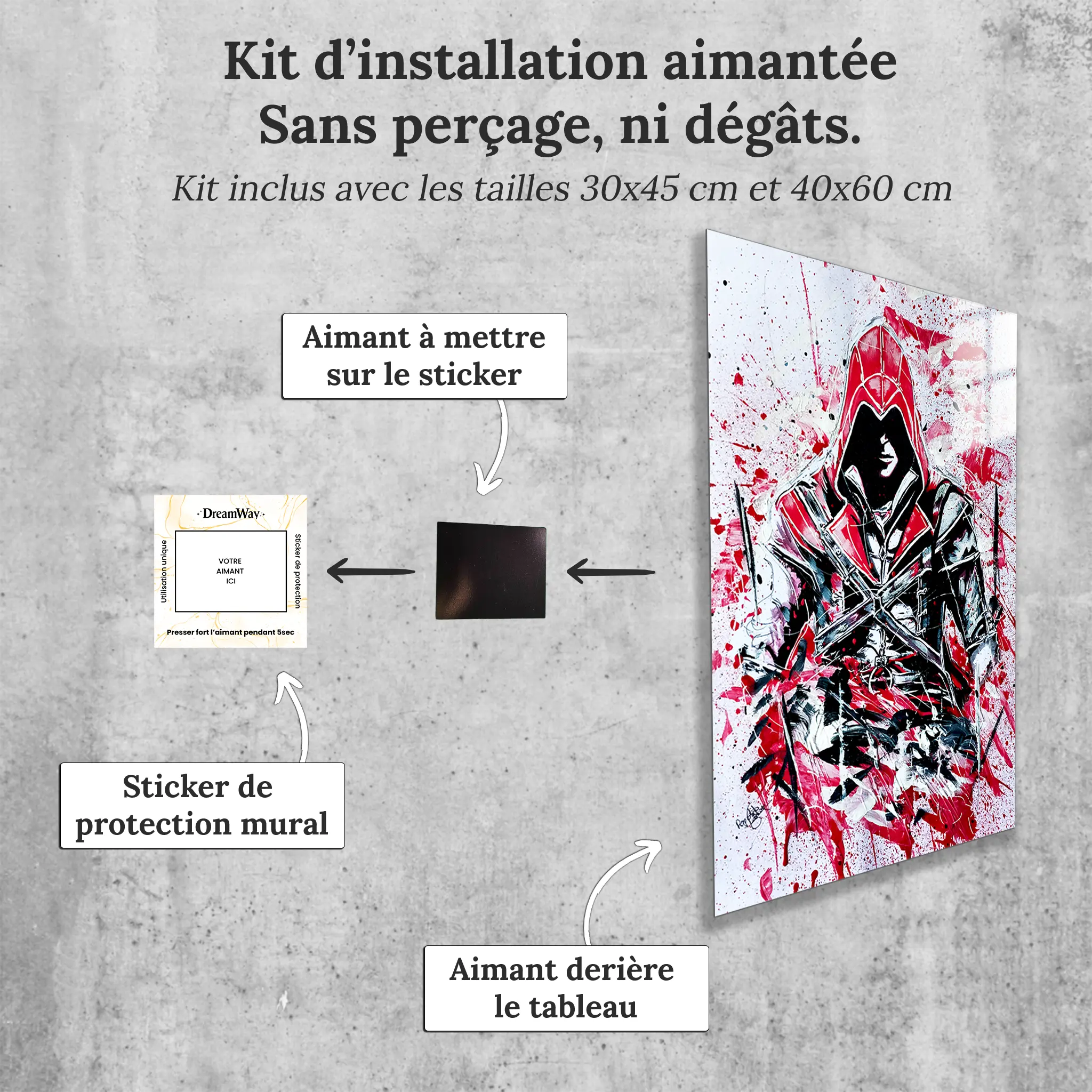 tableau-Assassin_s-Creed-avec-installation-aimantee | DreamWay