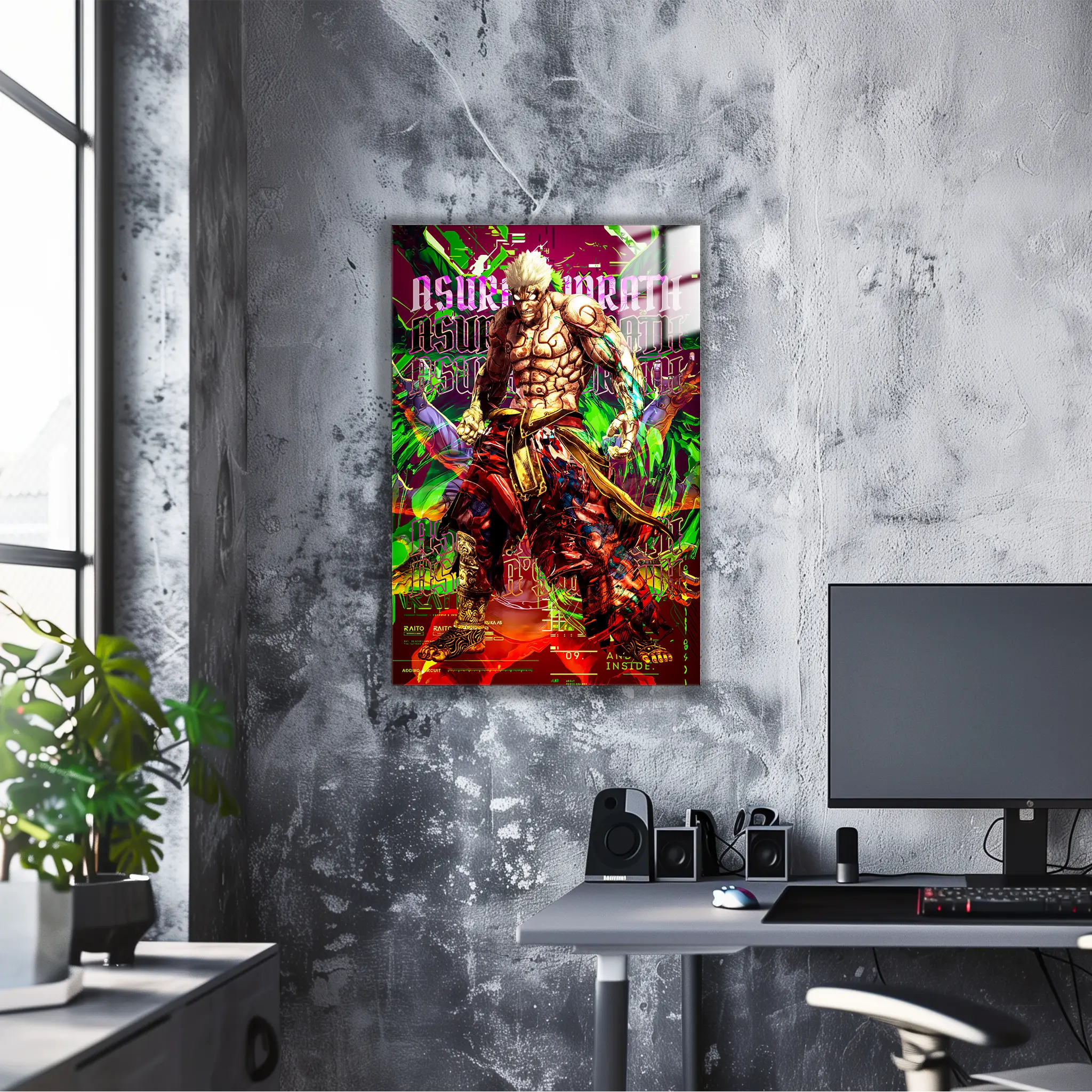 tableau-Asuras-Wrath-dans-le-bureau | DreamWay
