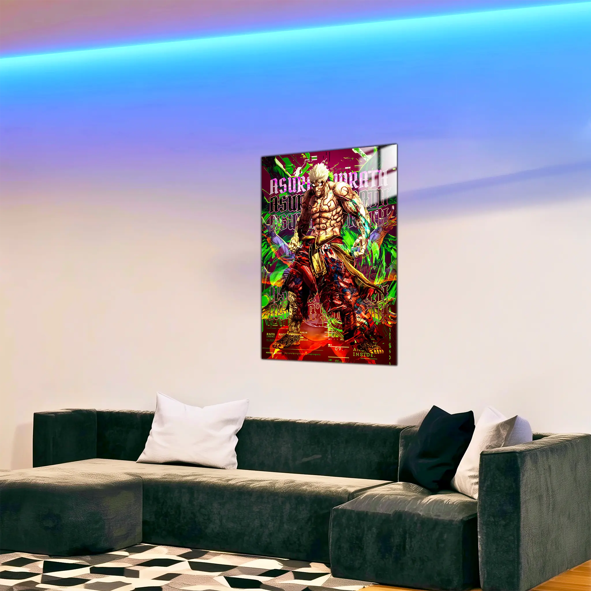 tableau-Asuras-Wrath-dans-le-salon | DreamWay