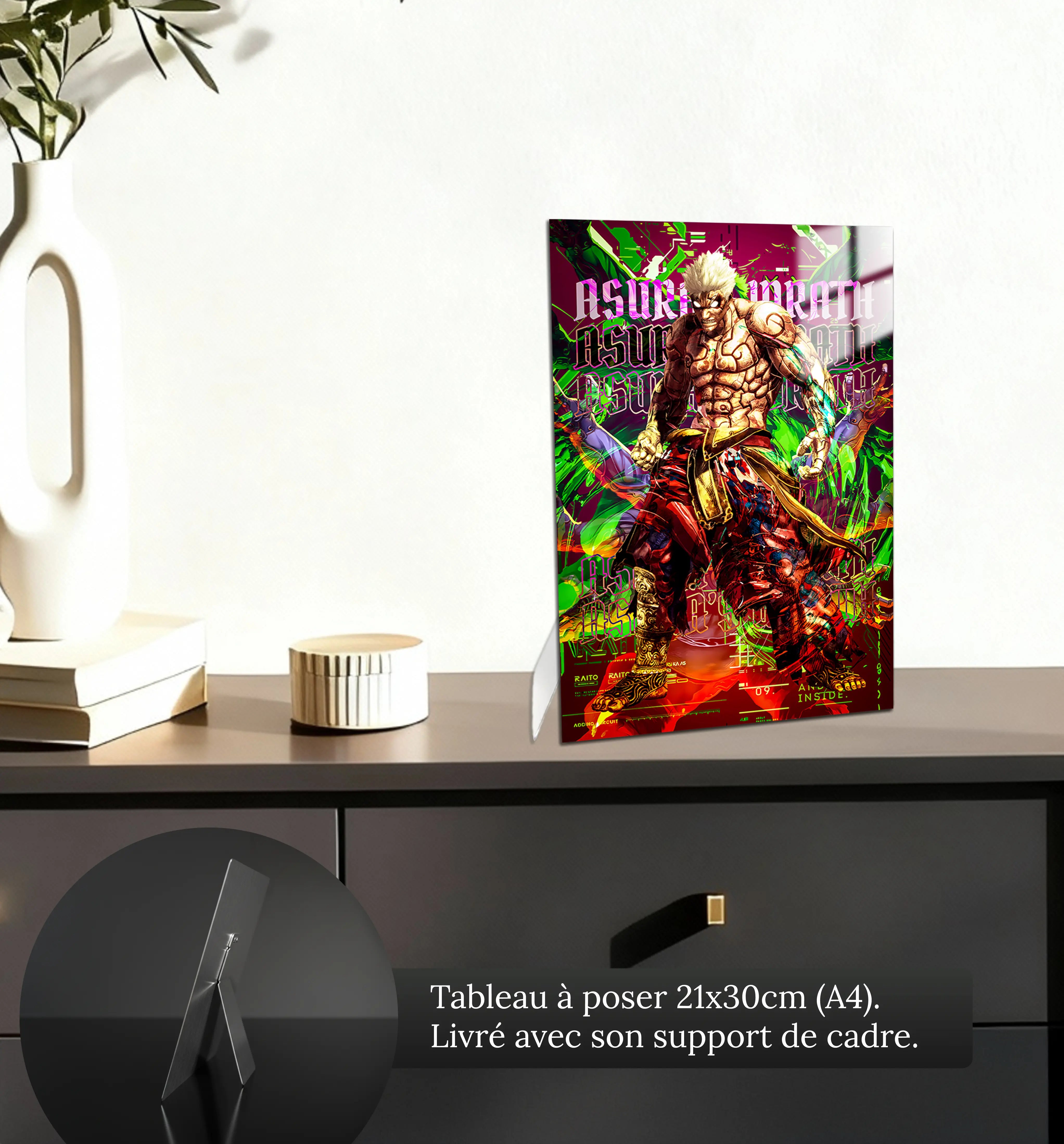 tableau-Asuras-Wrath-petit-format-a-poser-sur-meuble | DreamWay