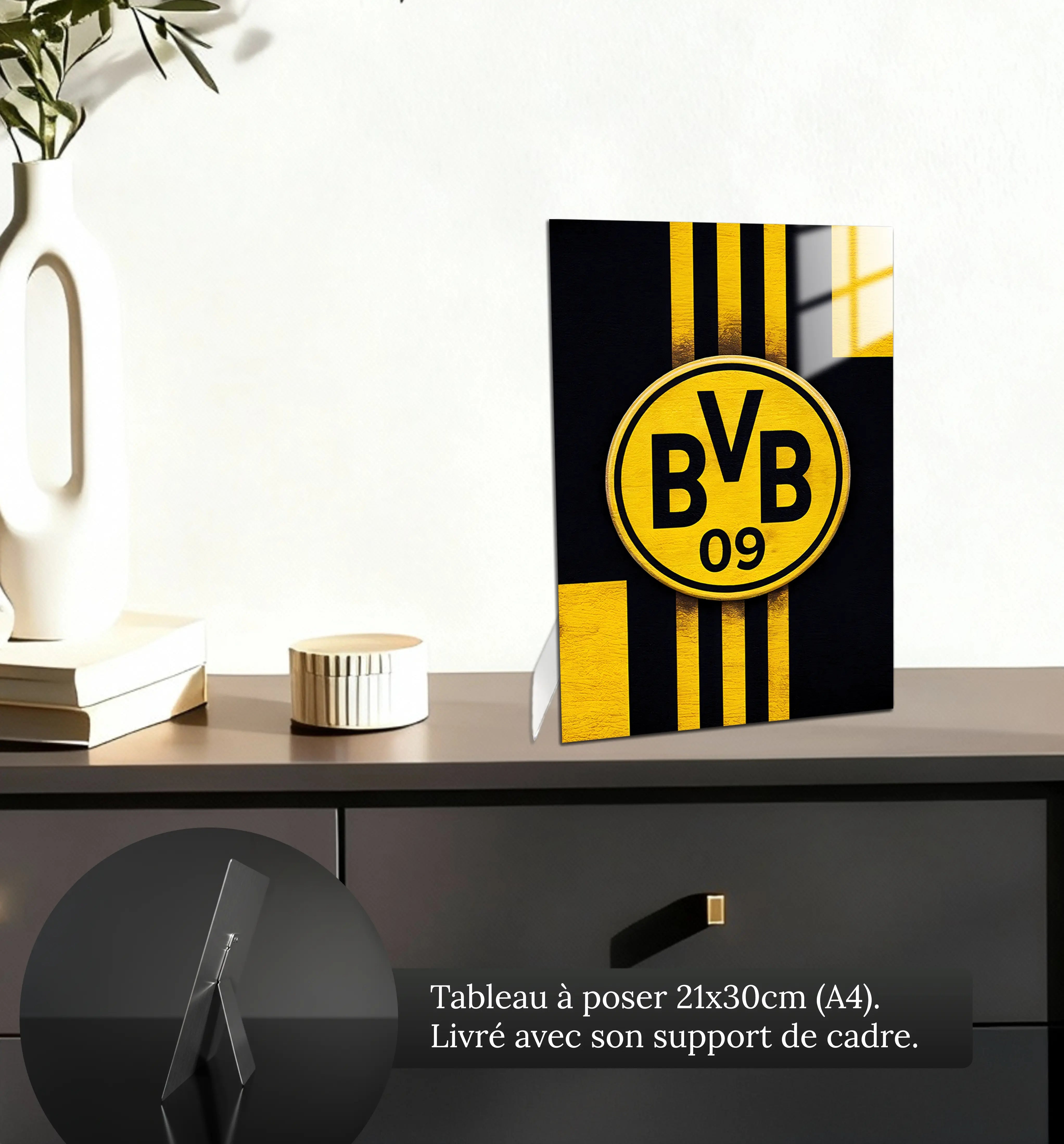 tableau-Borussia-Dortmund-club-petit-format-a-poser-sur-meuble | DreamWay