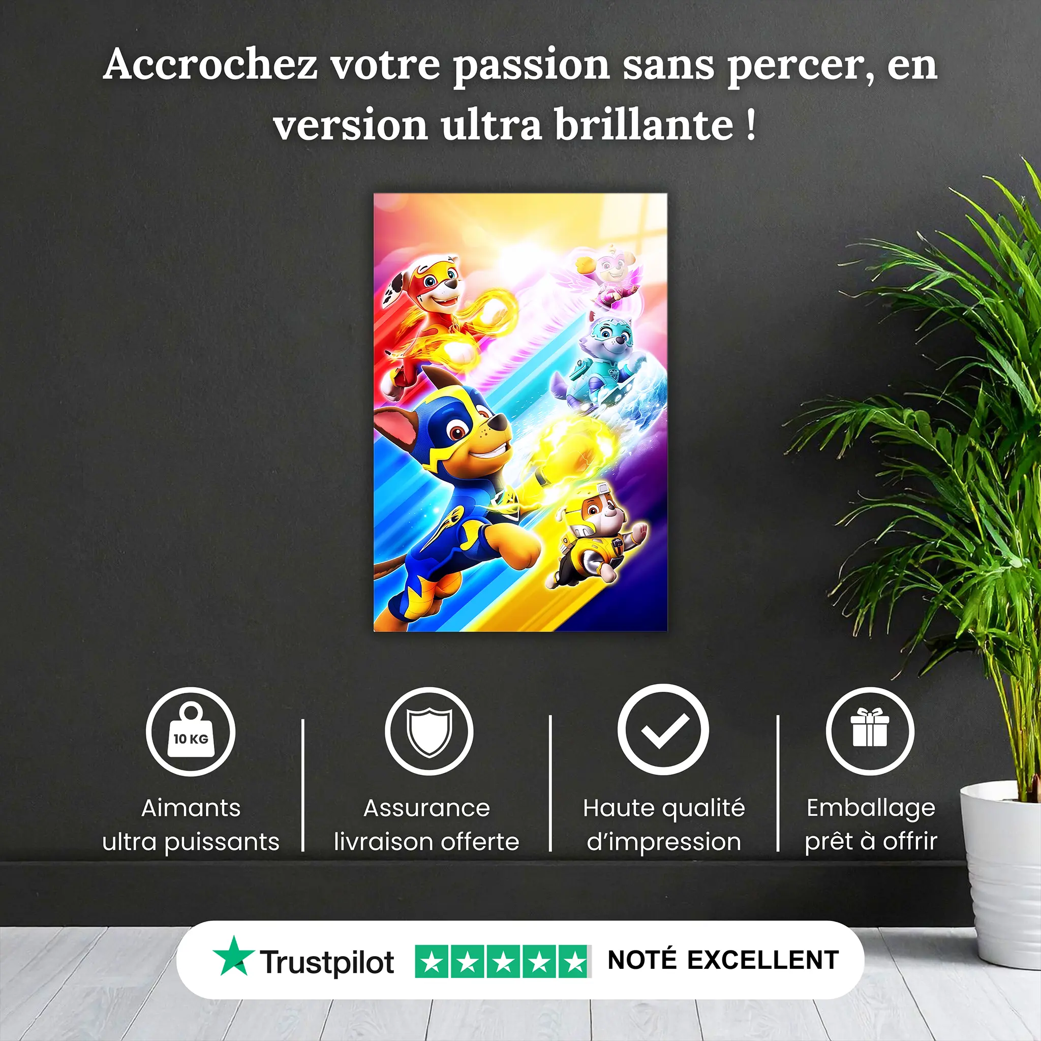 Tableau Cinq Pouvoirs, Un Seul But