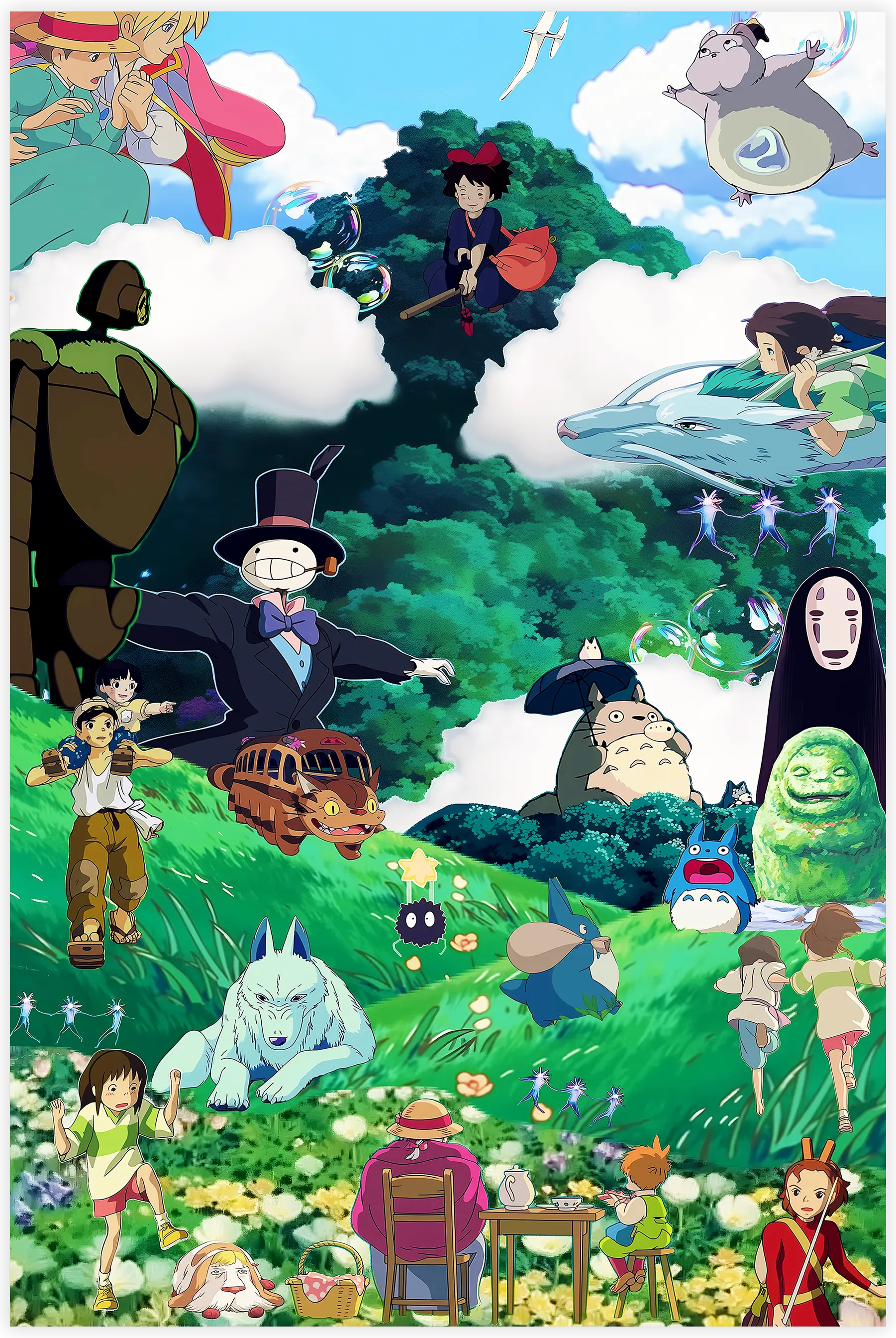 Tableau Ghibli Nature