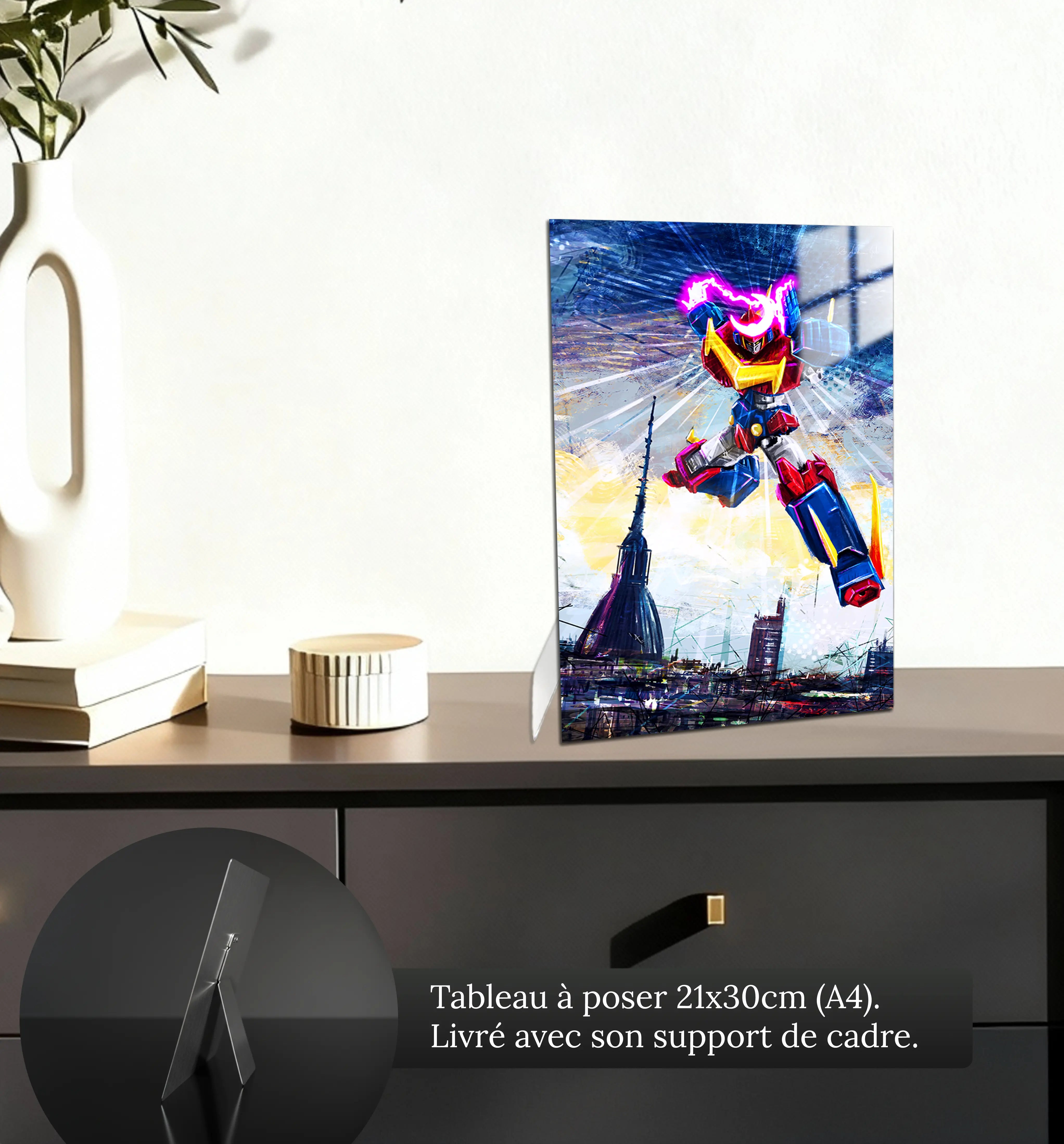 tableau-Invincible-super-man-zambot-3-petit-format-a-poser-sur-meuble | DreamWay
