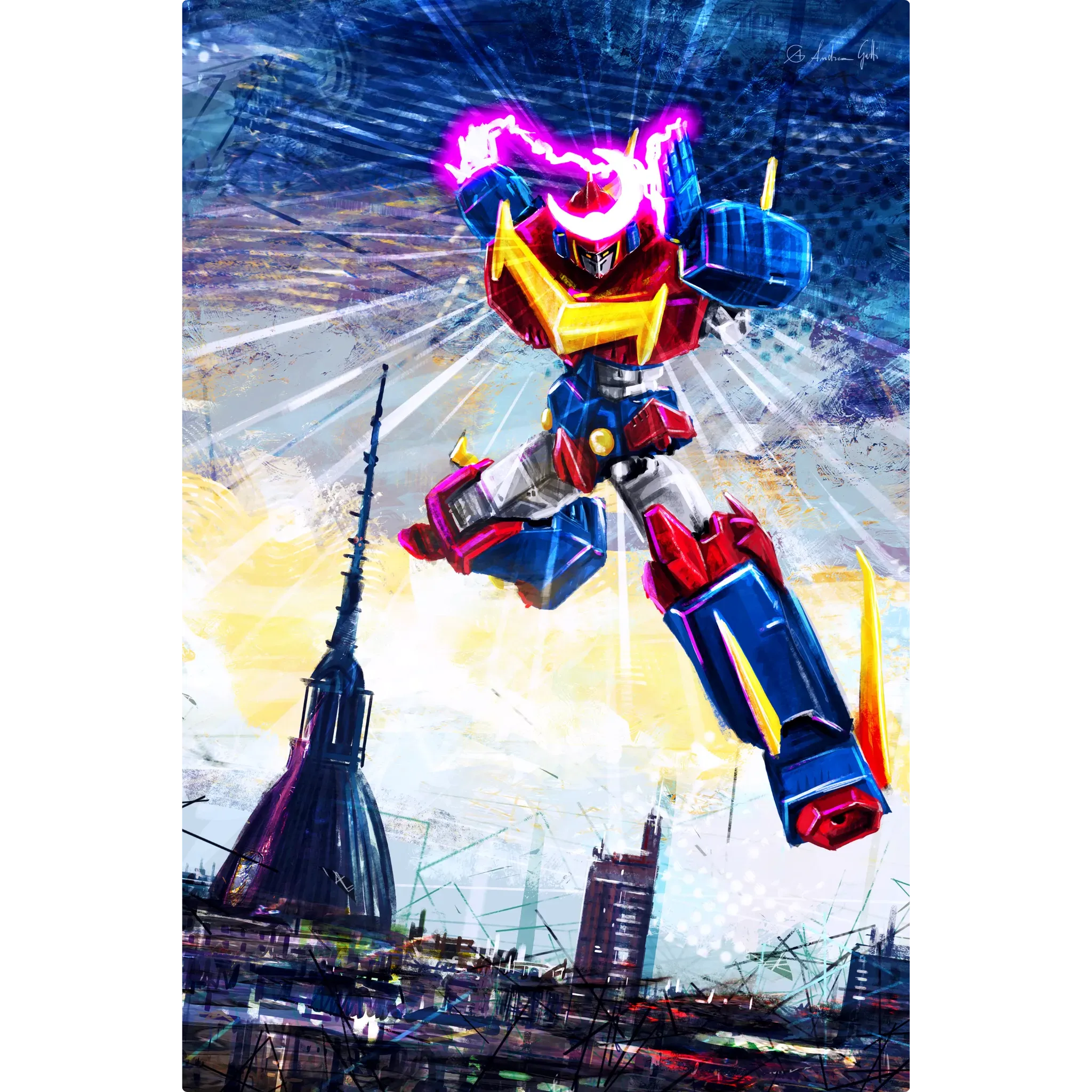 Tableau Invincible Super Man Zambot 3