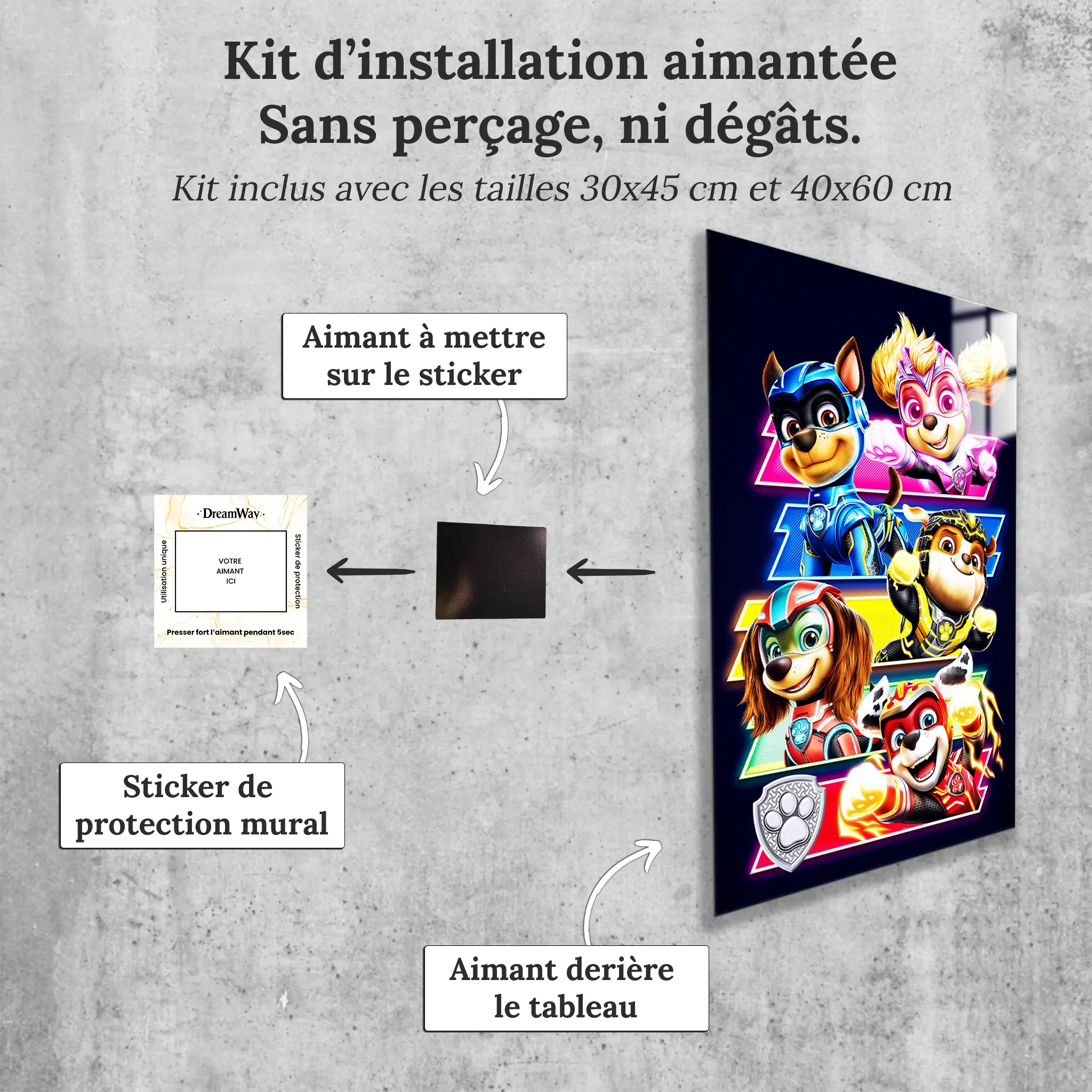 Tableau La Force De La Super Patrouille