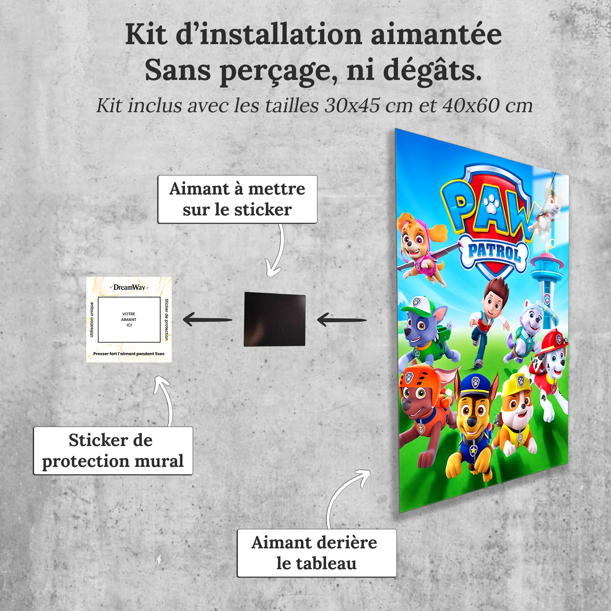 Tableau La Patrouille Débarque