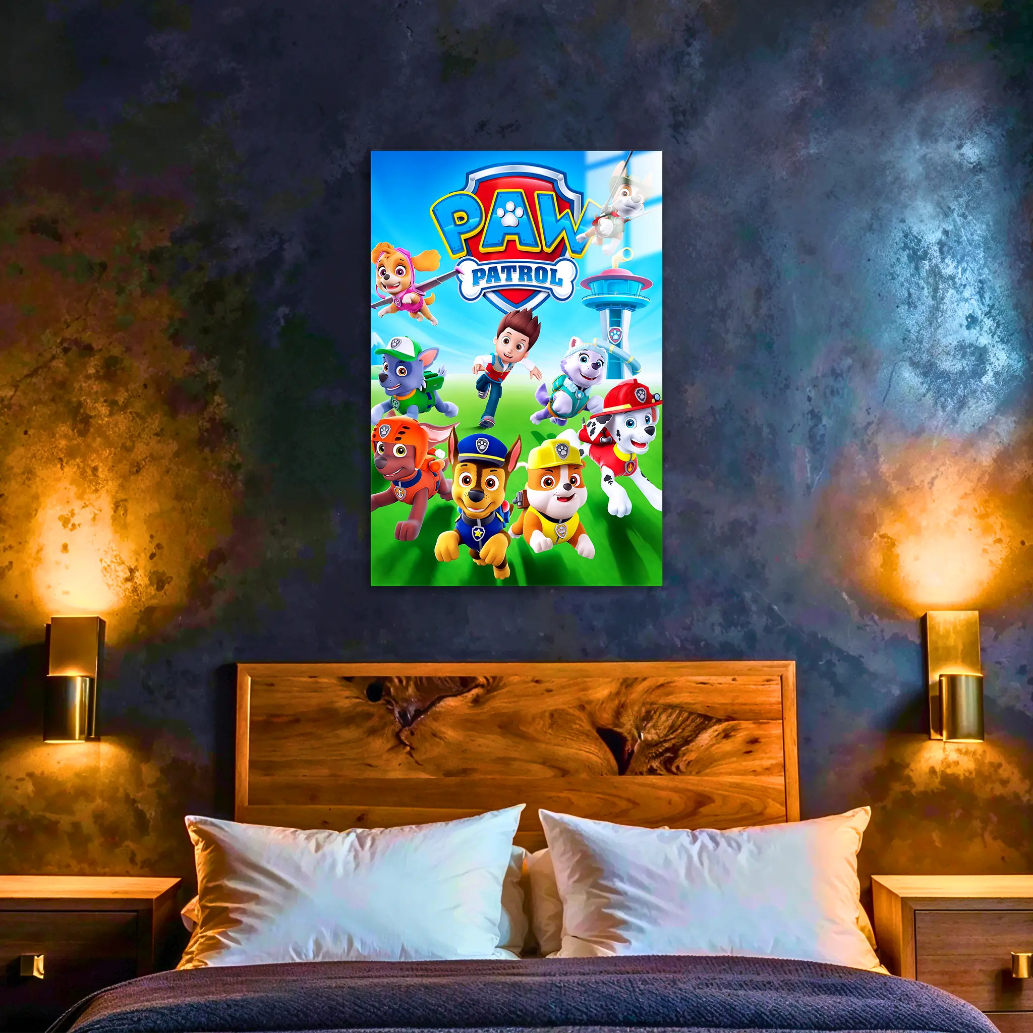 Tableau La Patrouille Débarque