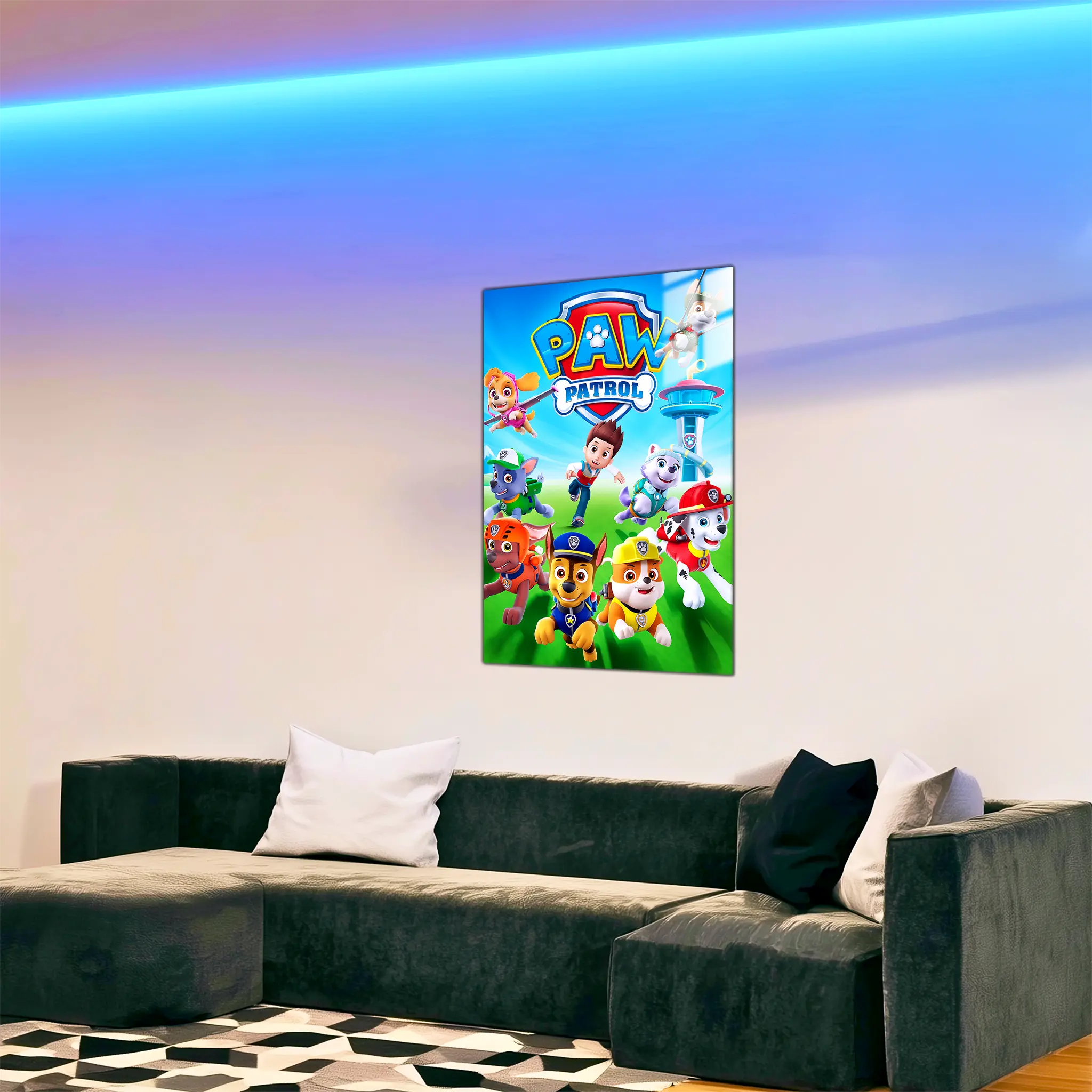 Tableau La Patrouille Débarque