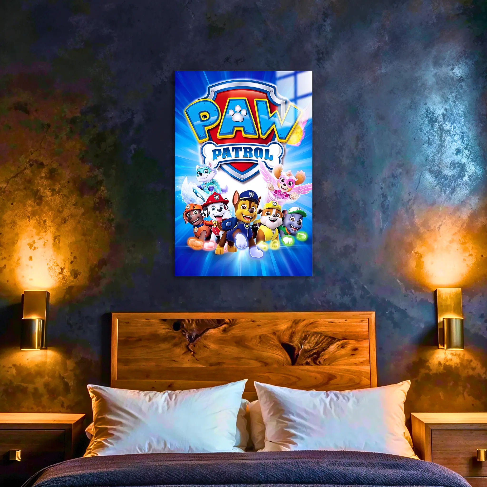 Tableau PAW Patrol Les Super Héros