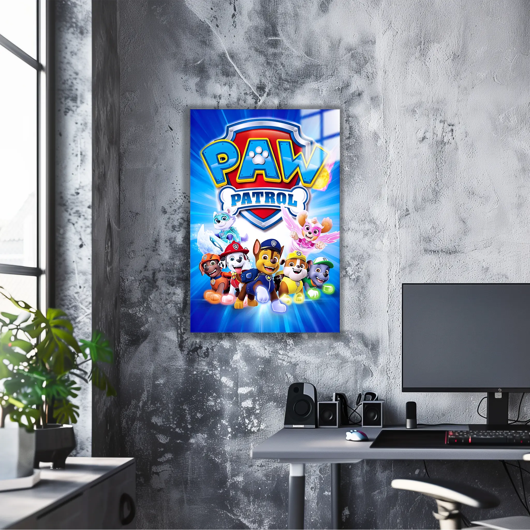 Tableau PAW Patrol Les Super Héros