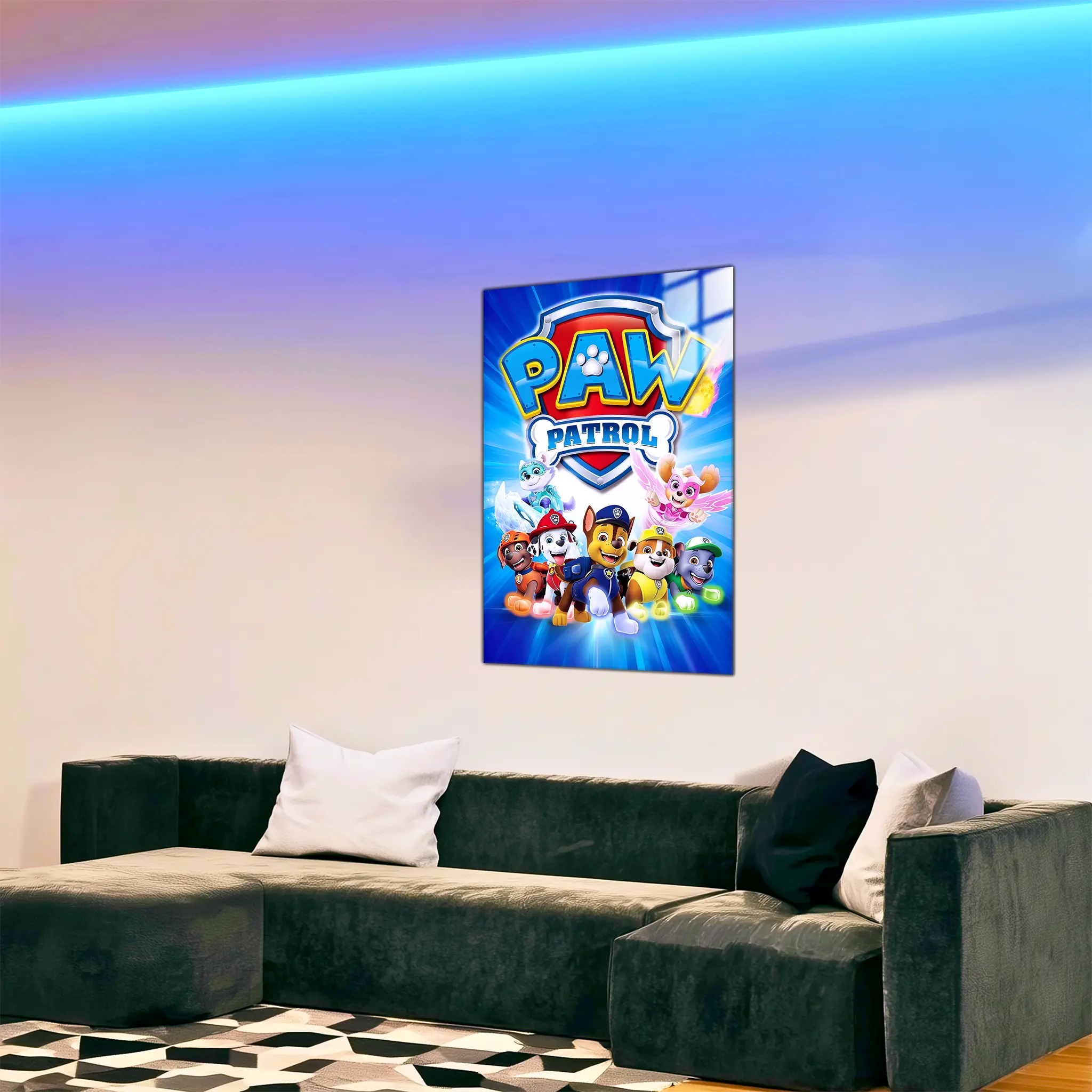 Tableau PAW Patrol Les Super Héros