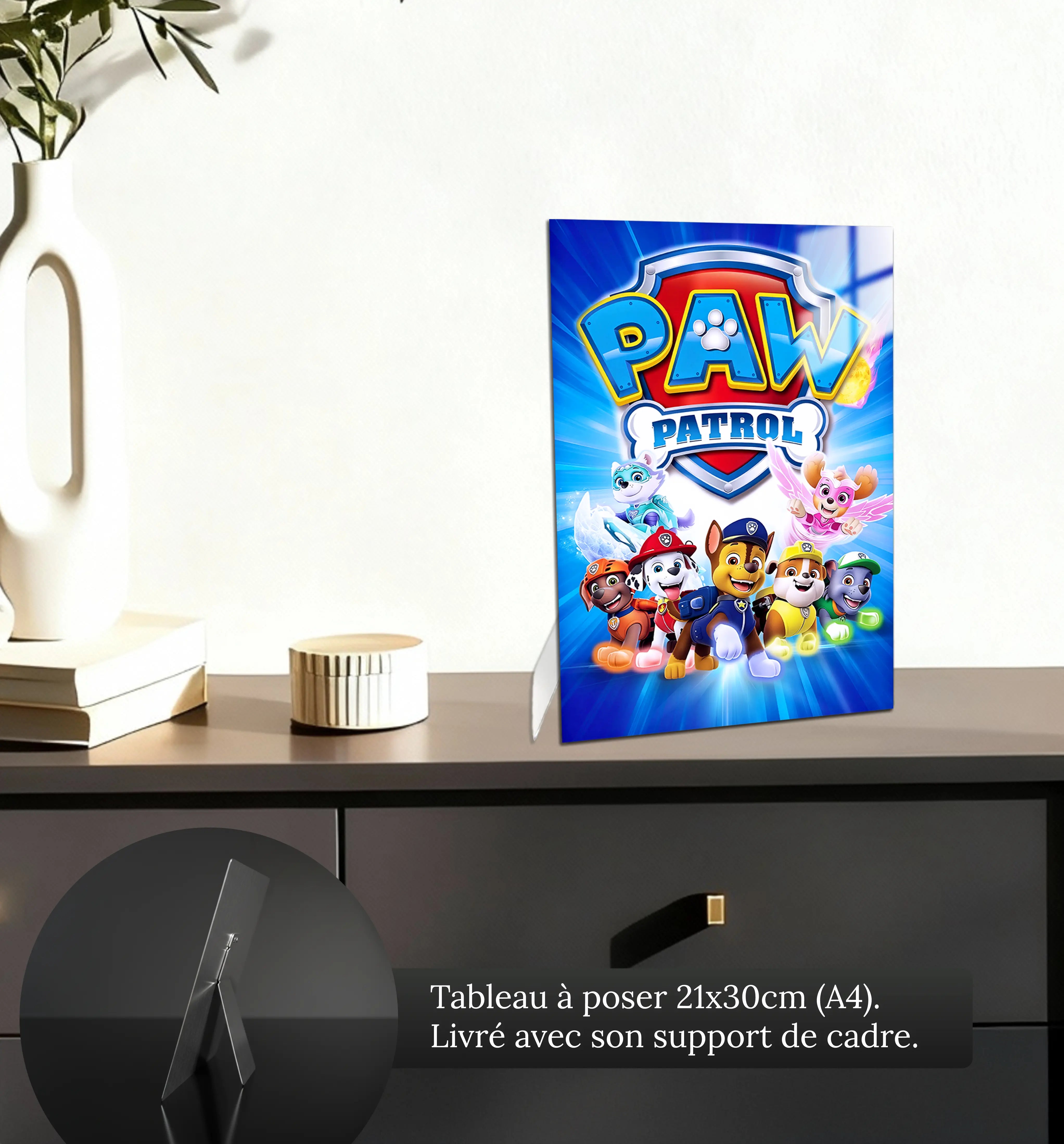 Tableau PAW Patrol Les Super Héros