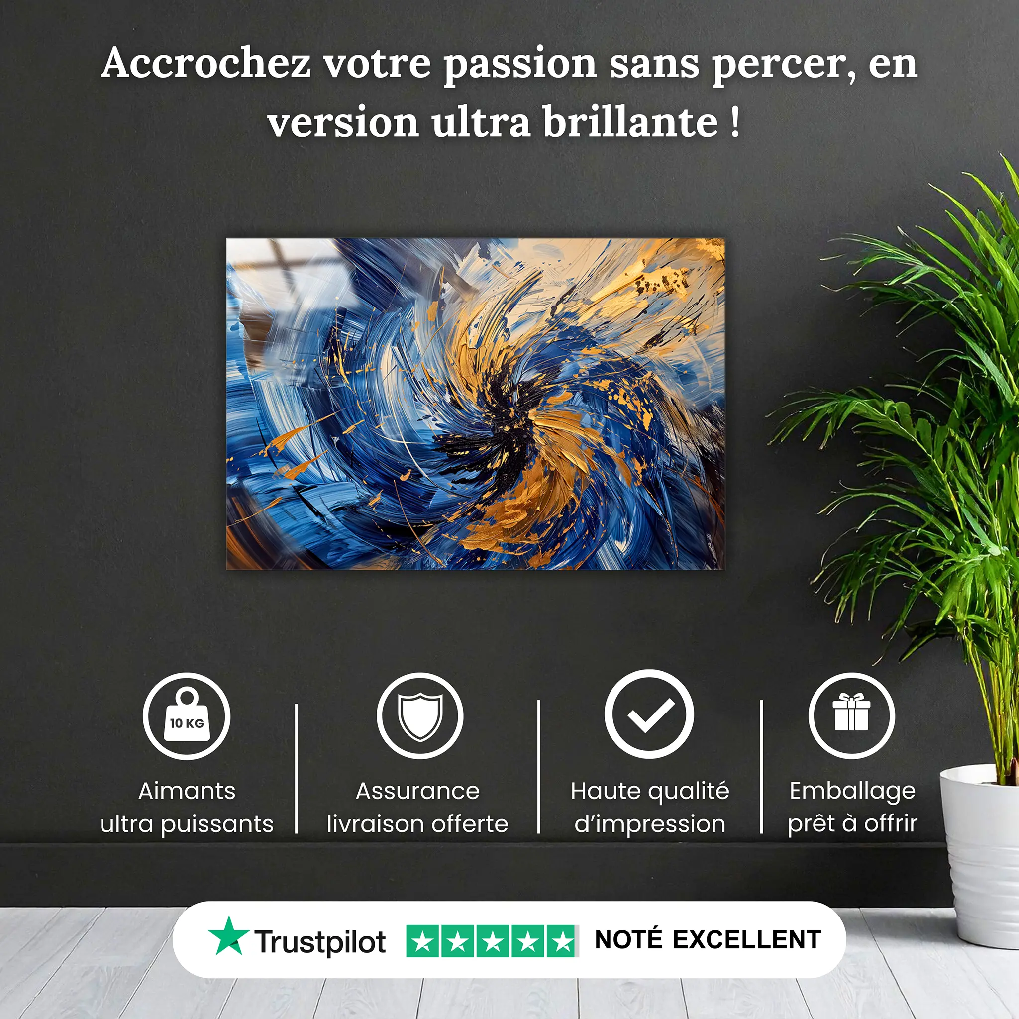 tableau-abstrait-bleu-et-or-pourquoi-acheter | DreamWay