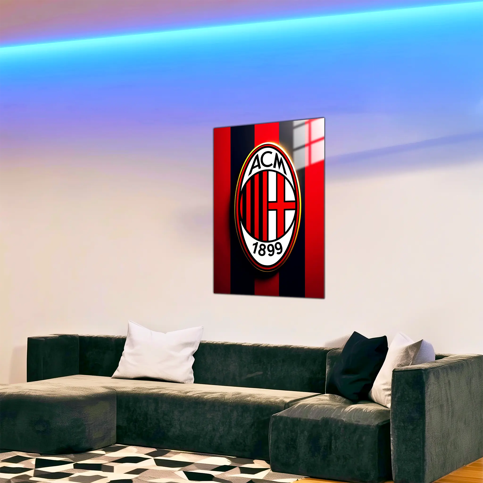 tableau-ac-milan-club-dans-le-salon | DreamWay