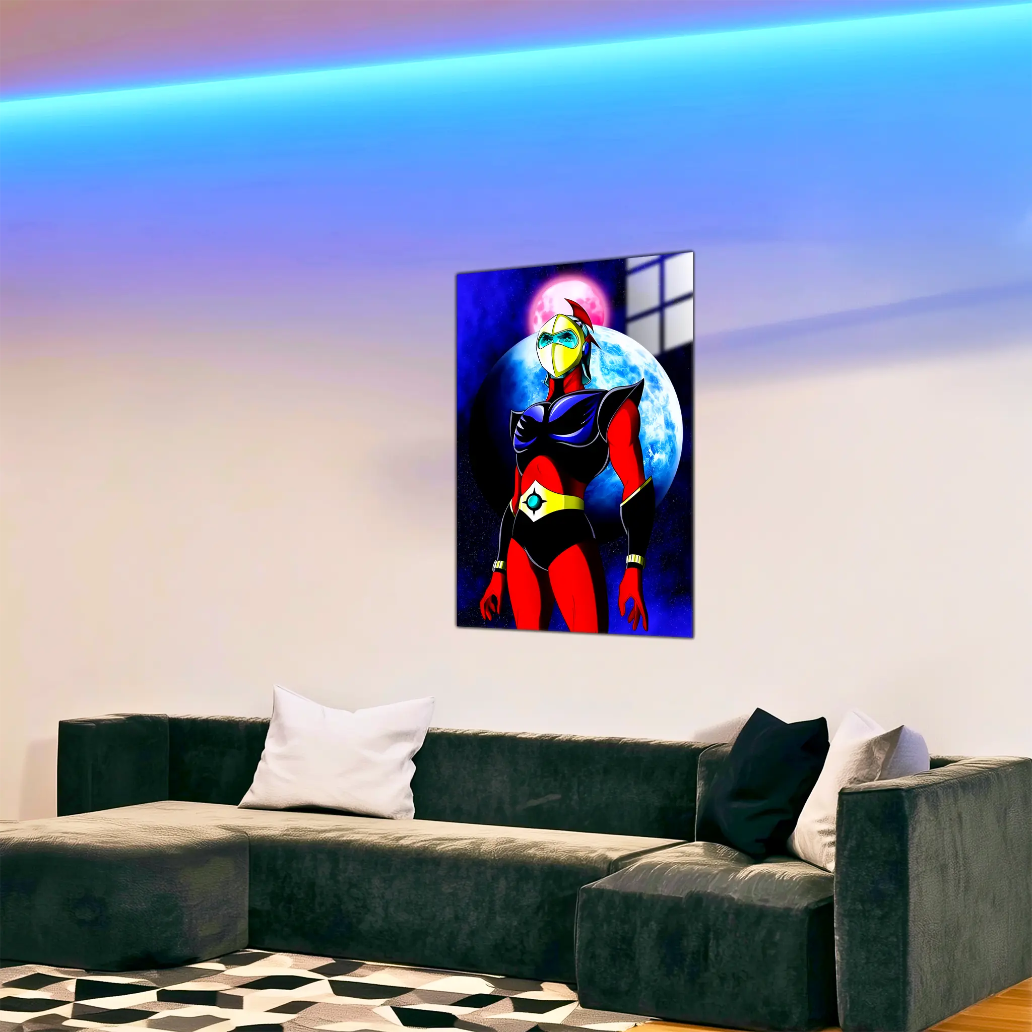tableau-actarus-dans-espace-dans-le-salon | DreamWay