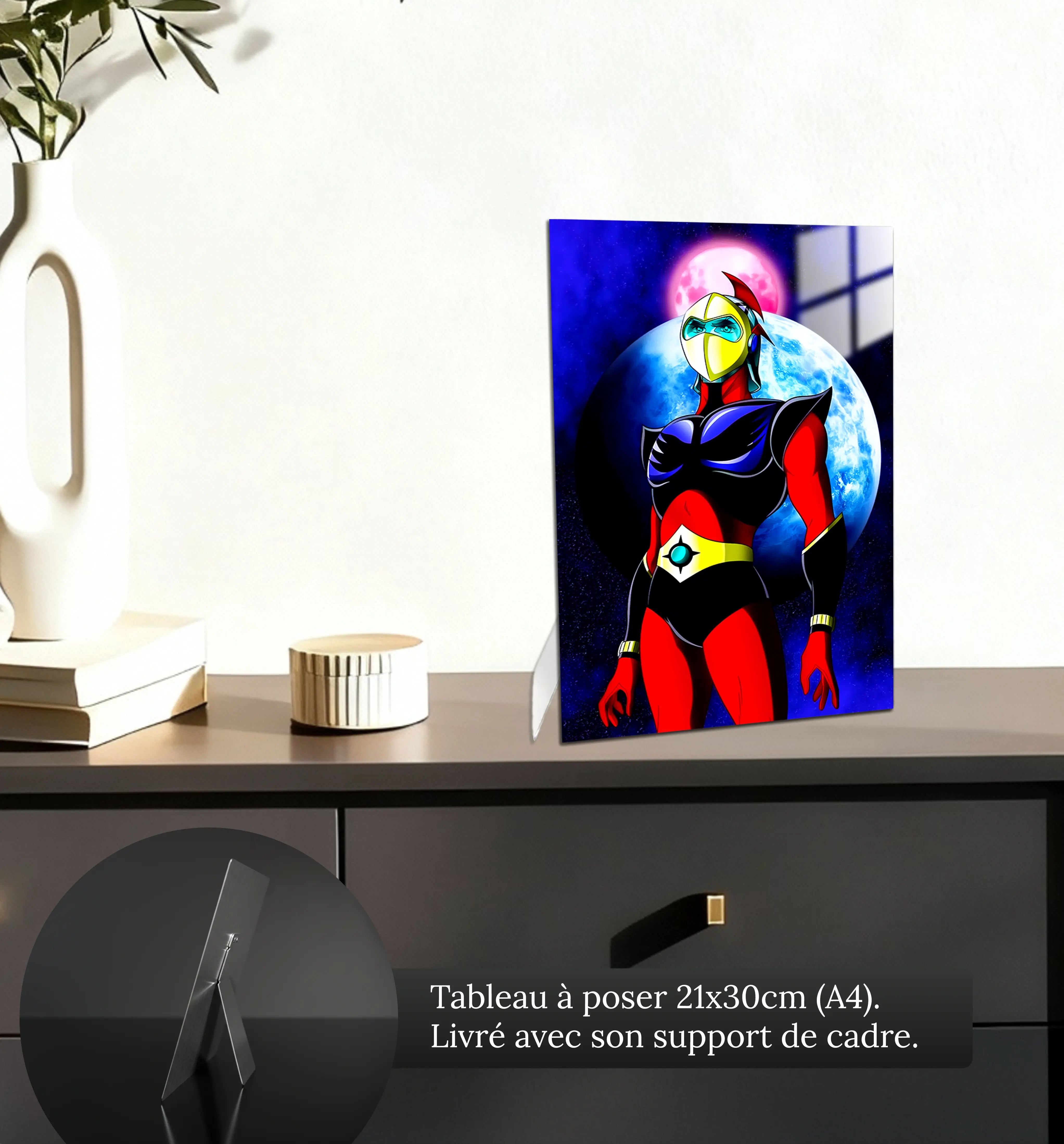 tableau-actarus-dans-espace-petit-format-a-poser-sur-meuble | DreamWay