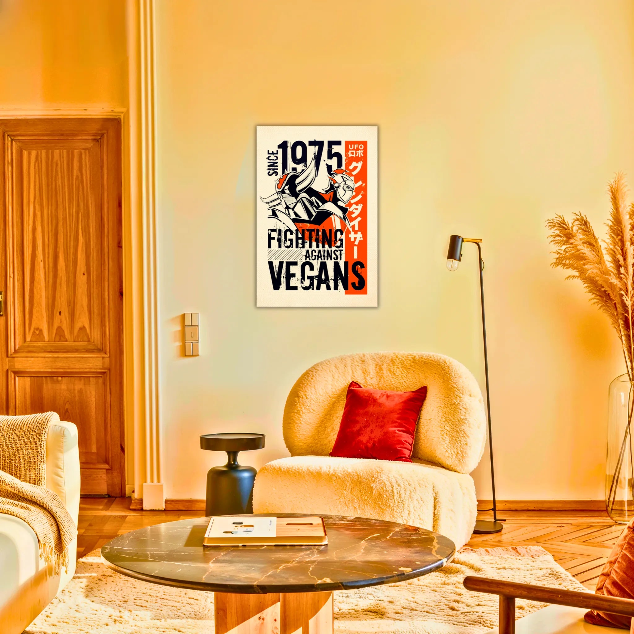 Tableau Actarus Et Goldorak Affiche
