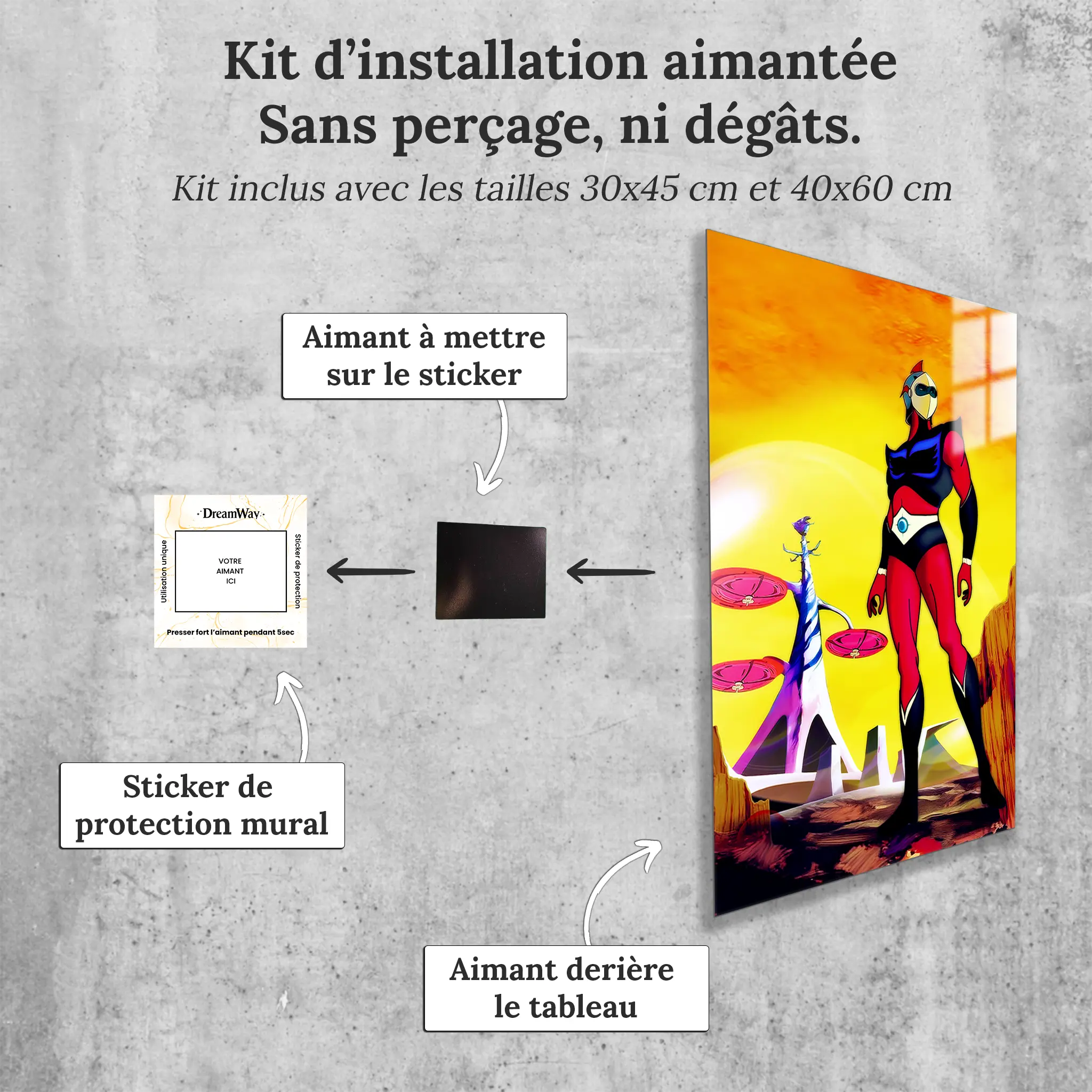 tableau-actarus-paysage-avec-installation-aimantee | DreamWay