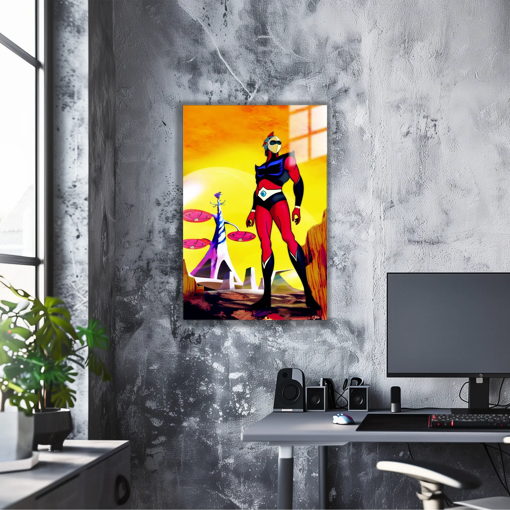 tableau-actarus-paysage-dans-le-bureau | DreamWay
