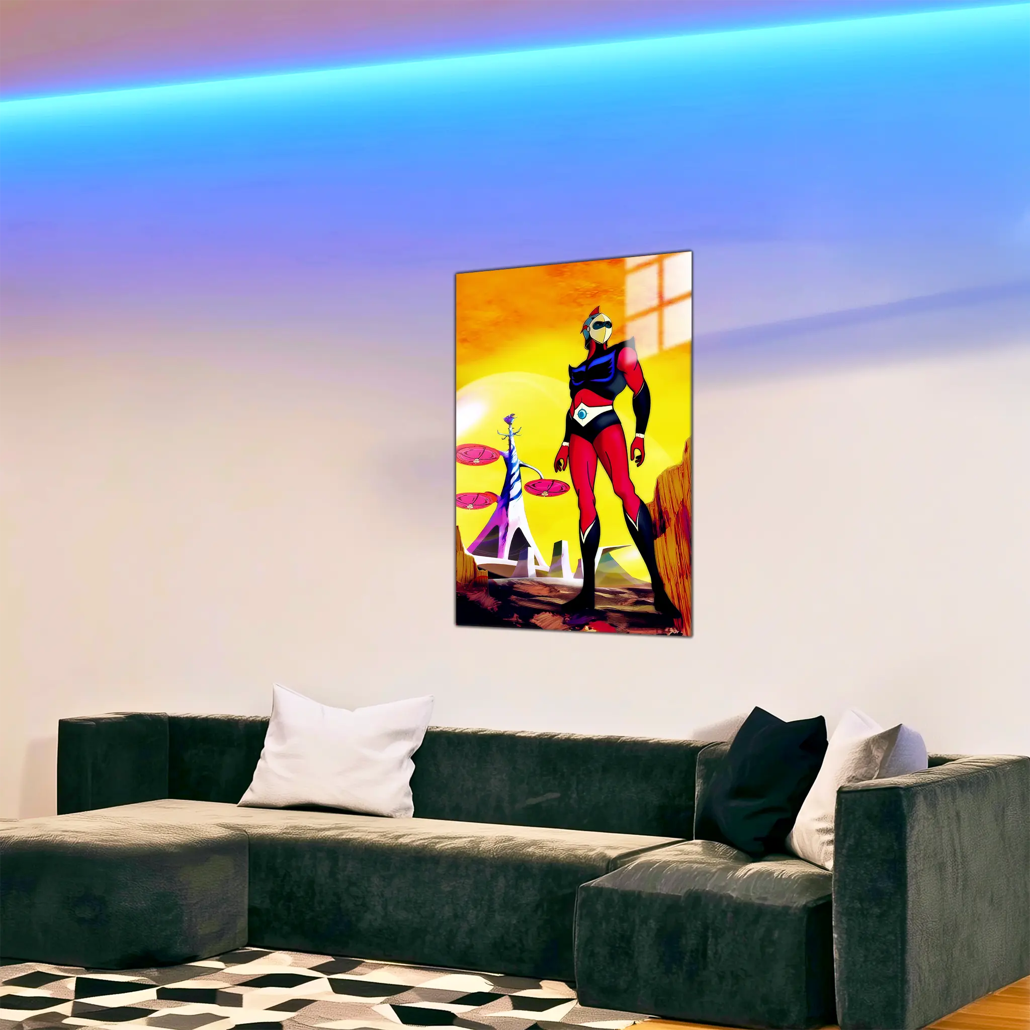 tableau-actarus-paysage-dans-le-salon | DreamWay