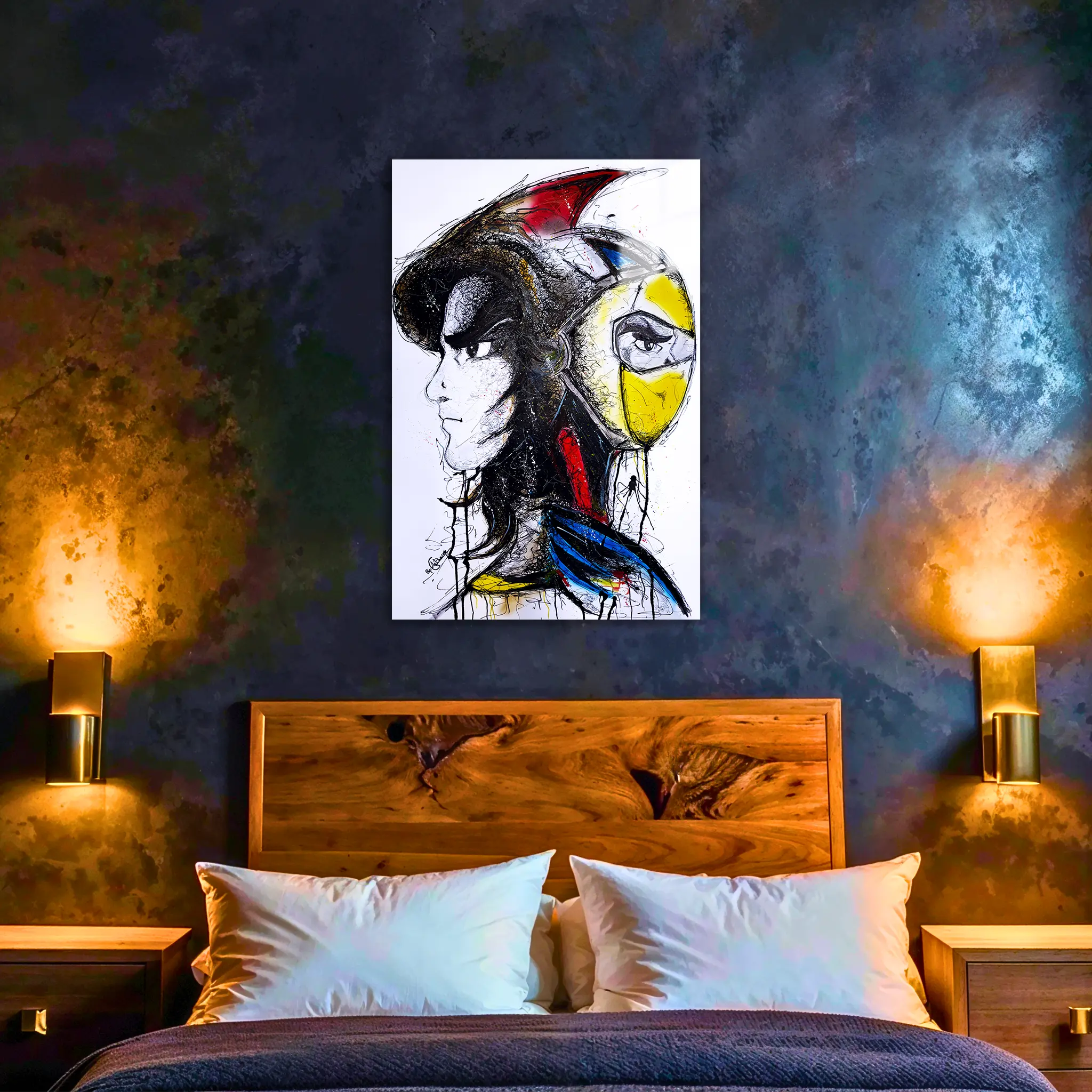 tableau-actarus-portrait-dans-la-chambre | DreamWay
