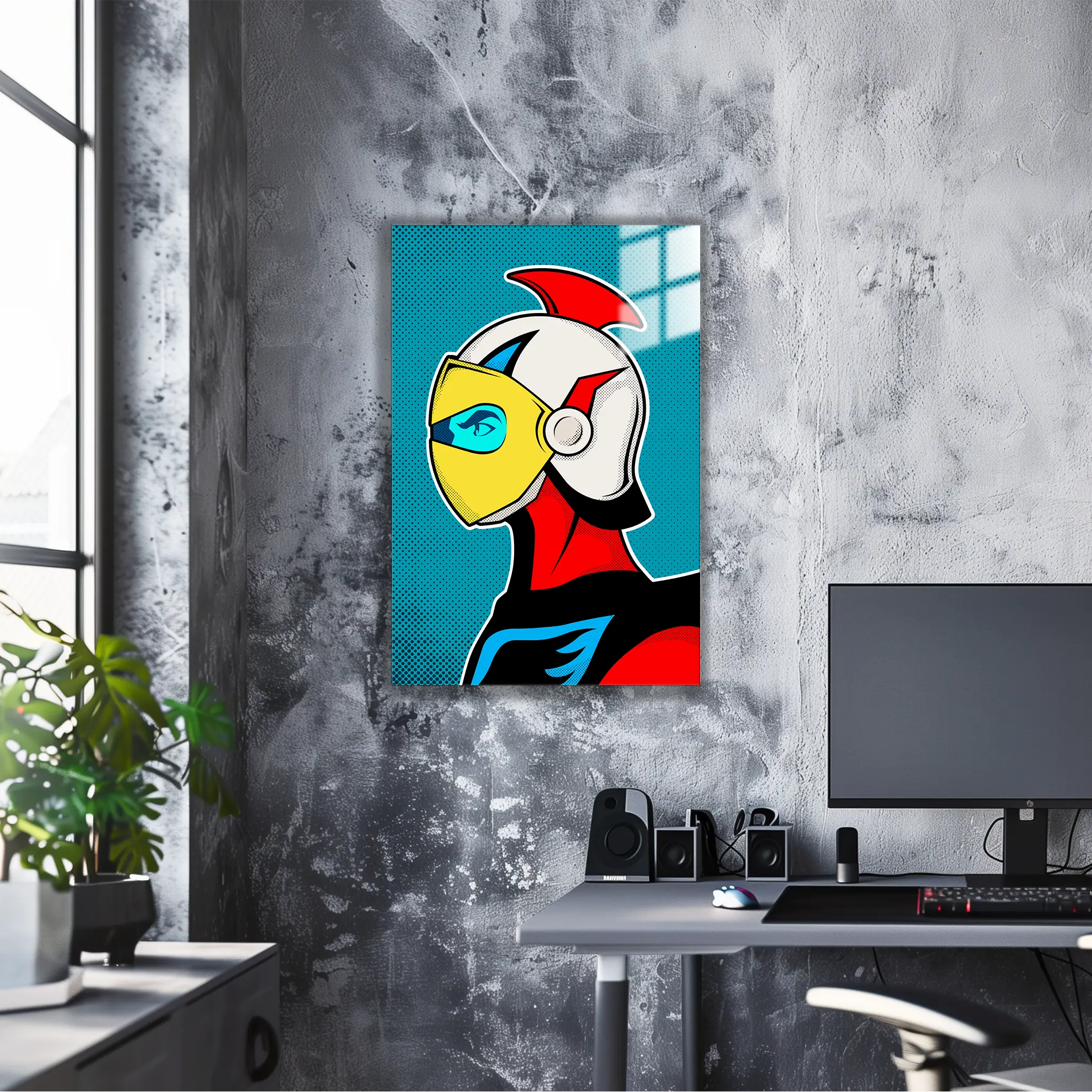 tableau-actarus-profil-dans-le-bureau | DreamWay
