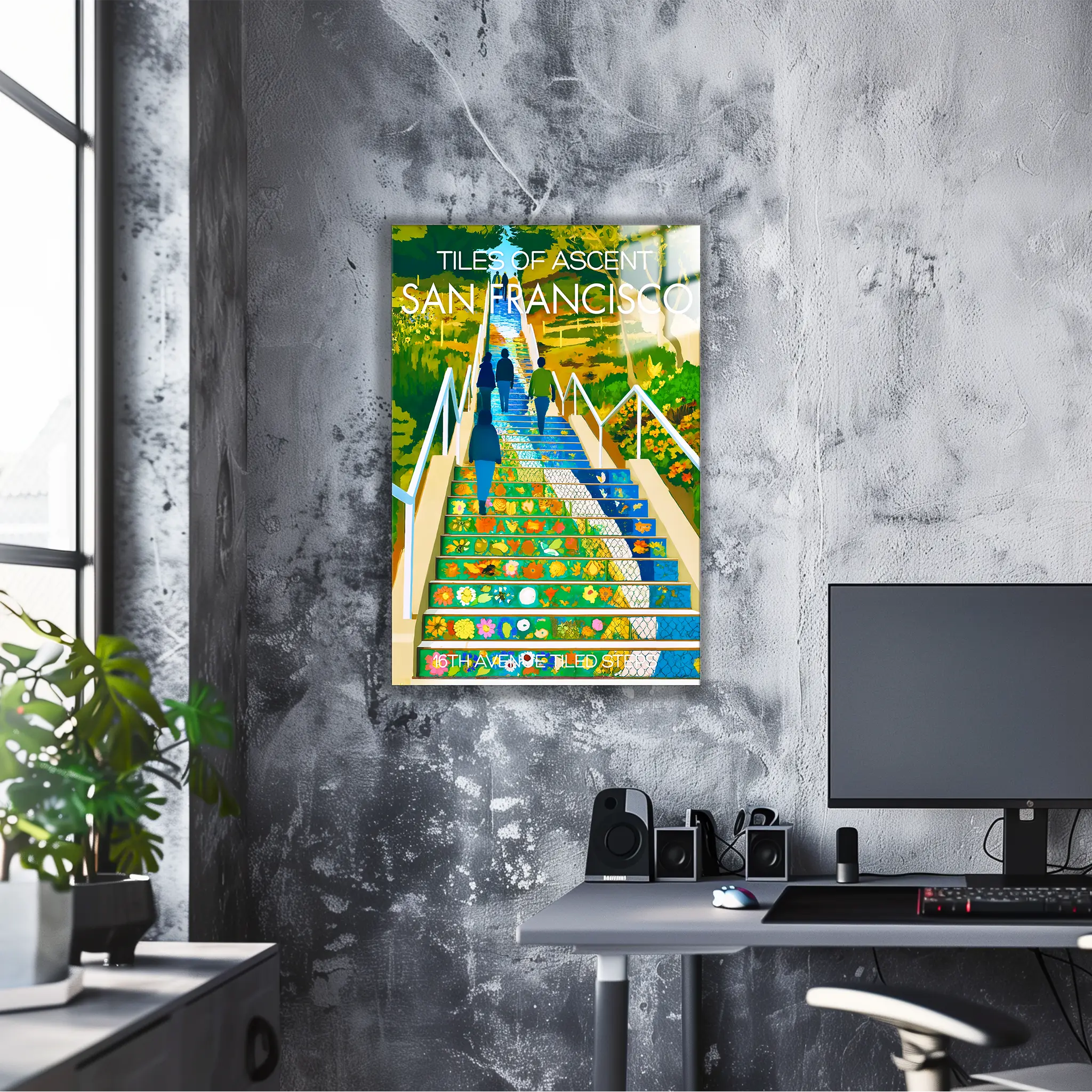 tableau-affiche-16-avenue-tiled-seps-san-francisco | DreamWay