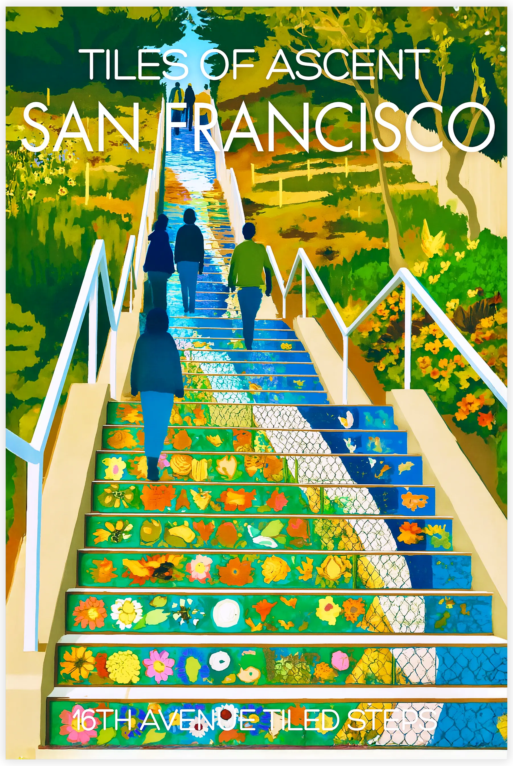 tableau-affiche-16-avenue-tiled-seps-san-francisco | DreamWay