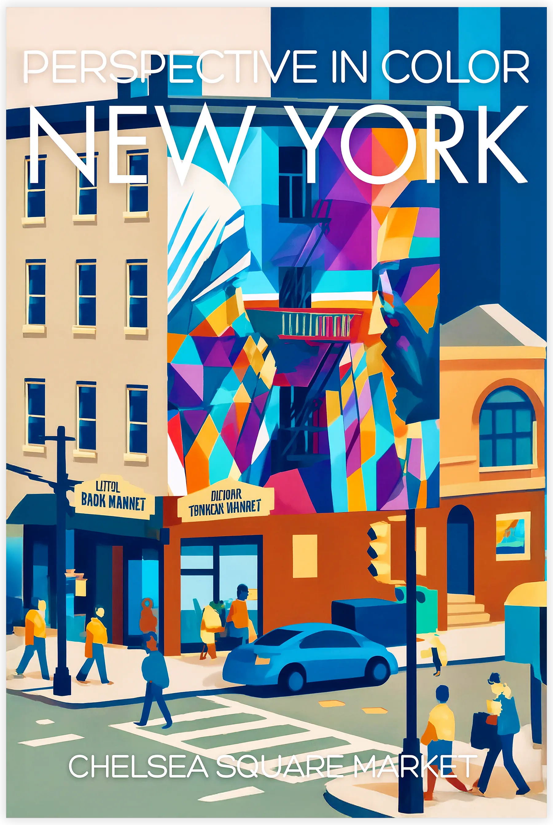 tableau-affiche-chelsea-square-new-york | DreamWay
