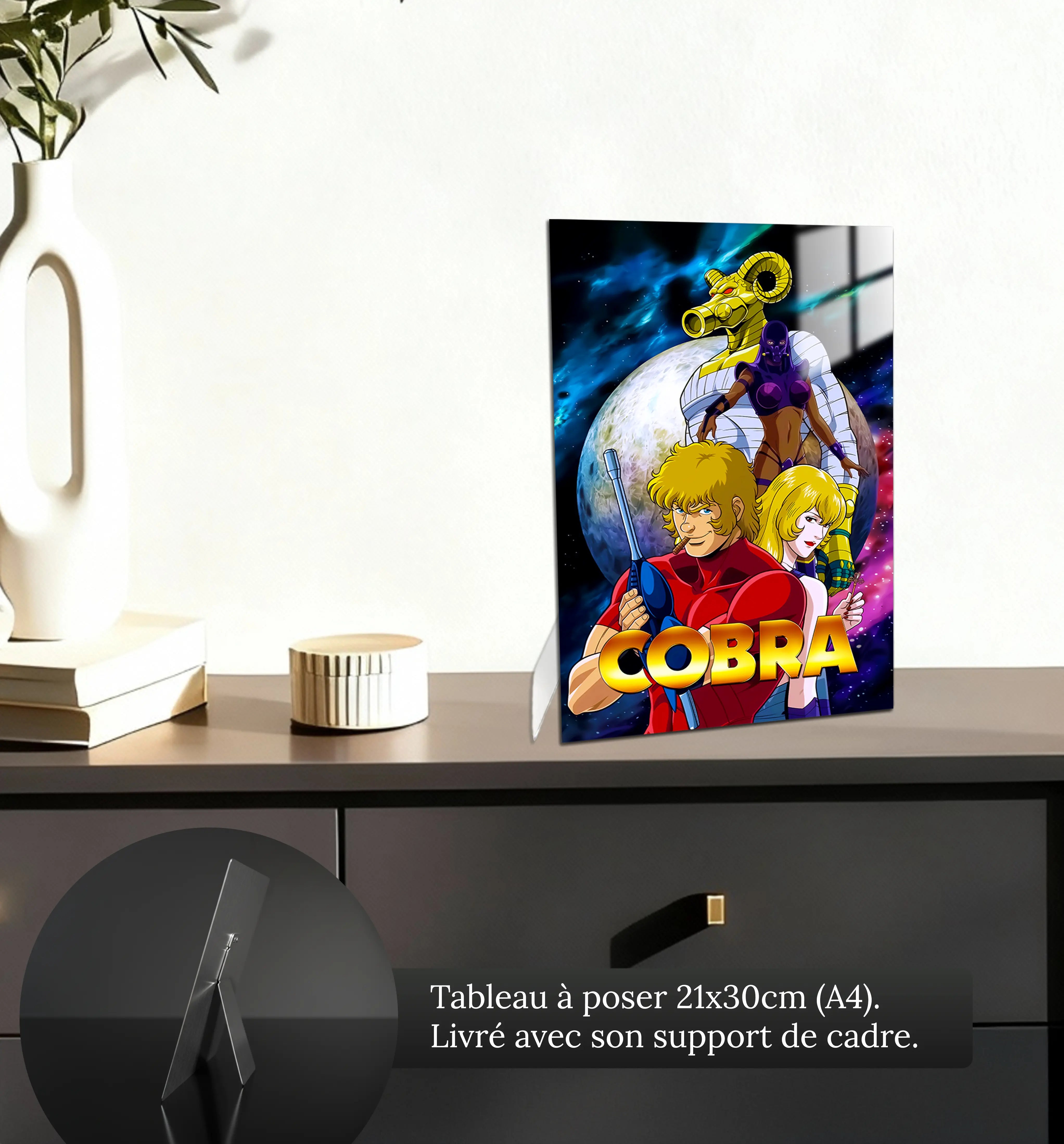 tableau-affiche-cobra-petit-format-a-poser-sur-meuble | DreamWay