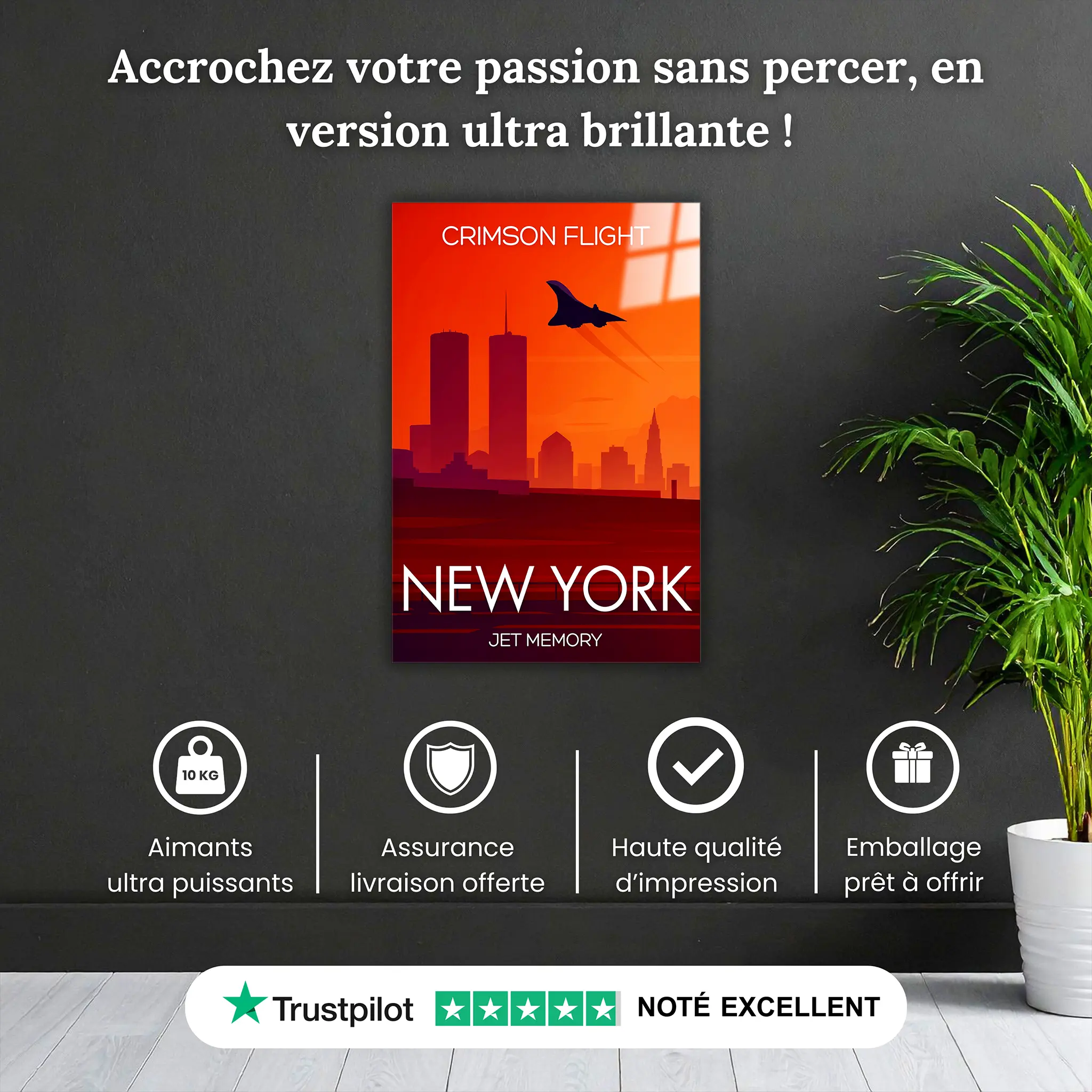 tableau-affiche-crimson-flight-new-york-pourquoi-acheter | DreamWay