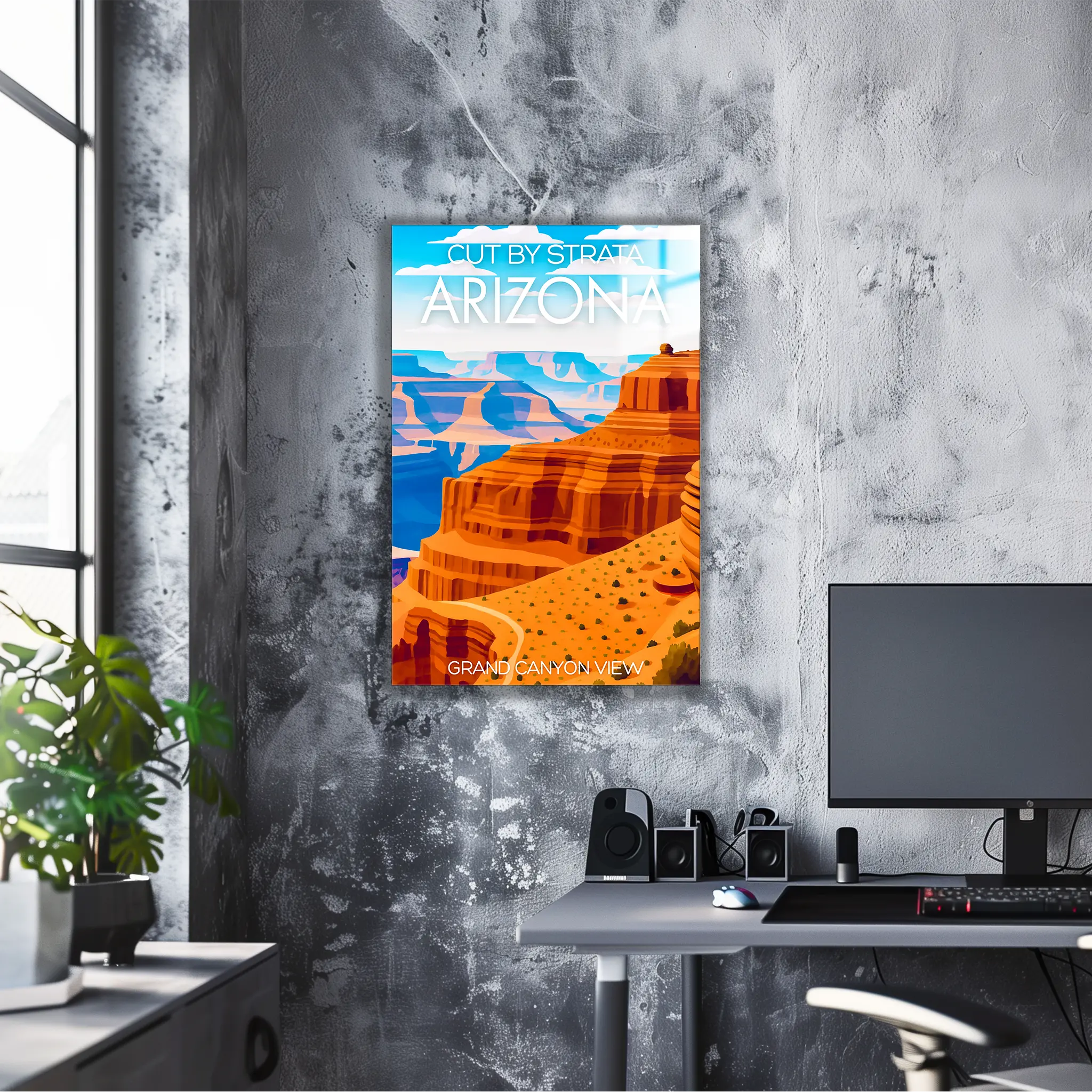 tableau-affiche-cut-by-strata-arizona | DreamWay
