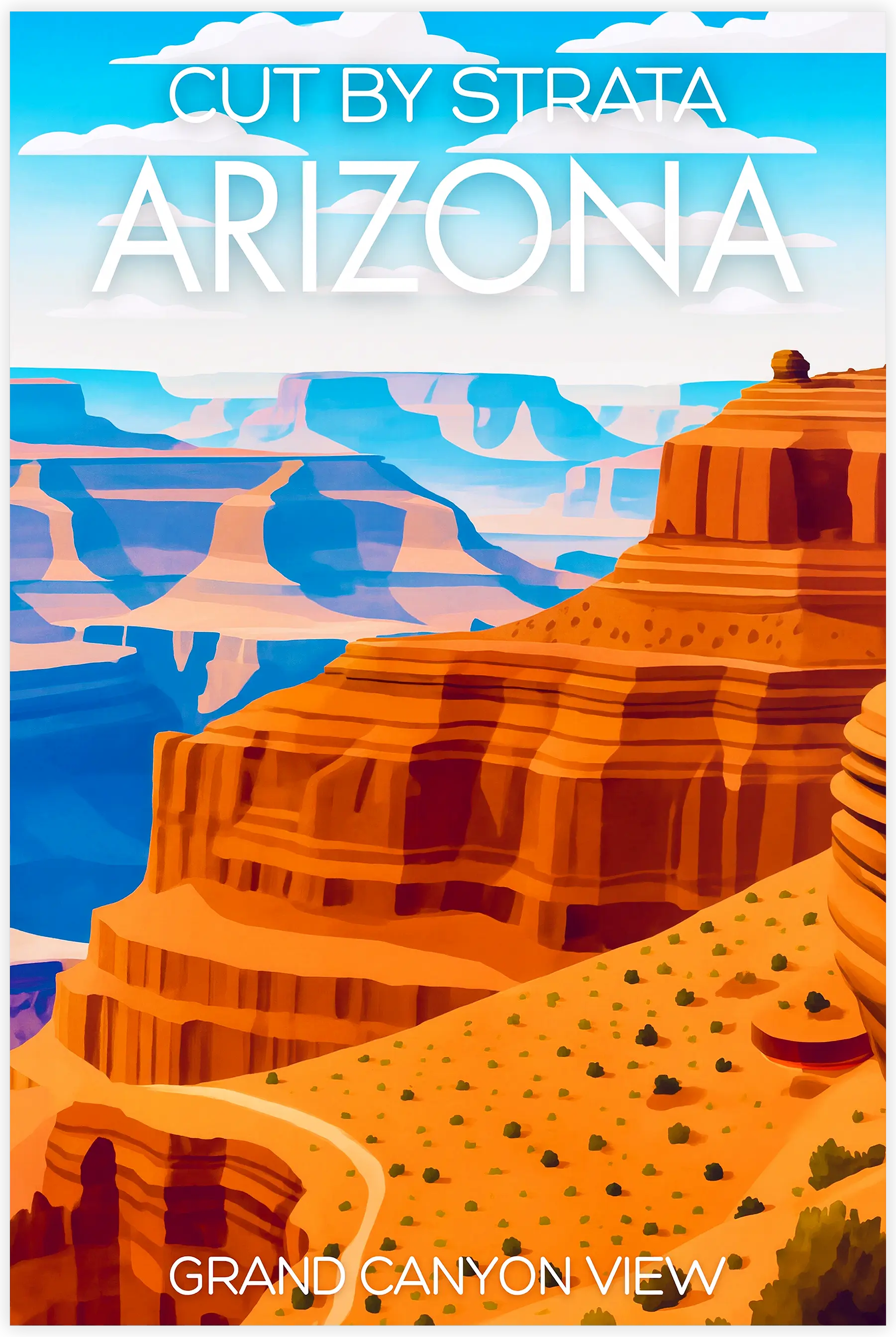 tableau-affiche-cut-by-strata-arizona | DreamWay