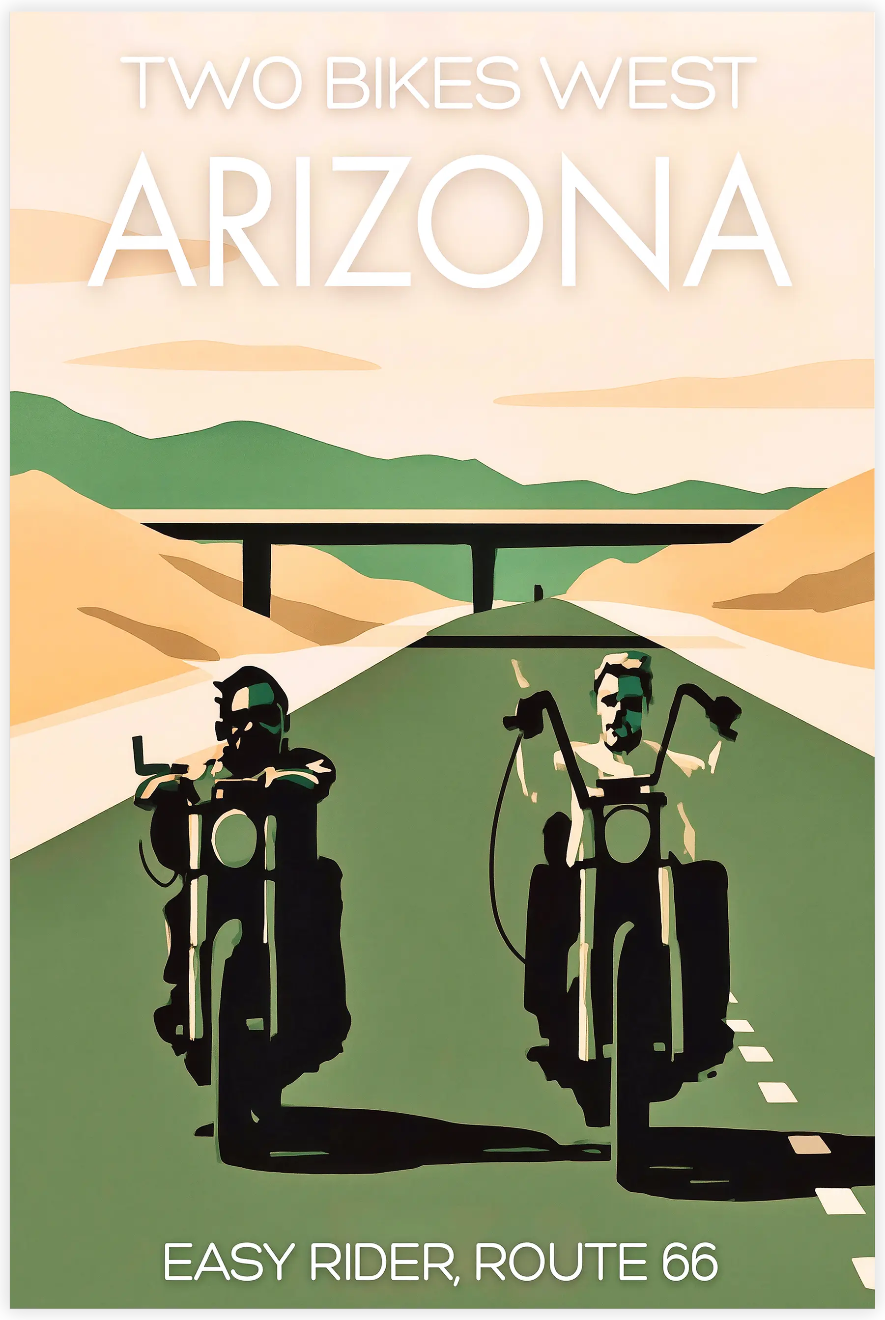 tableau-affiche-easy-rider-arizona | DreamWay
