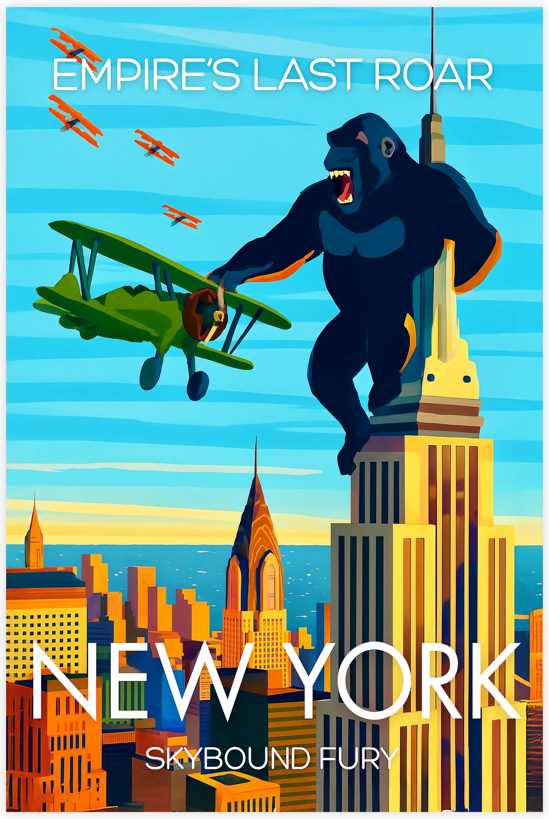 tableau-affiche-empire-last-roar-new-york | DreamWay