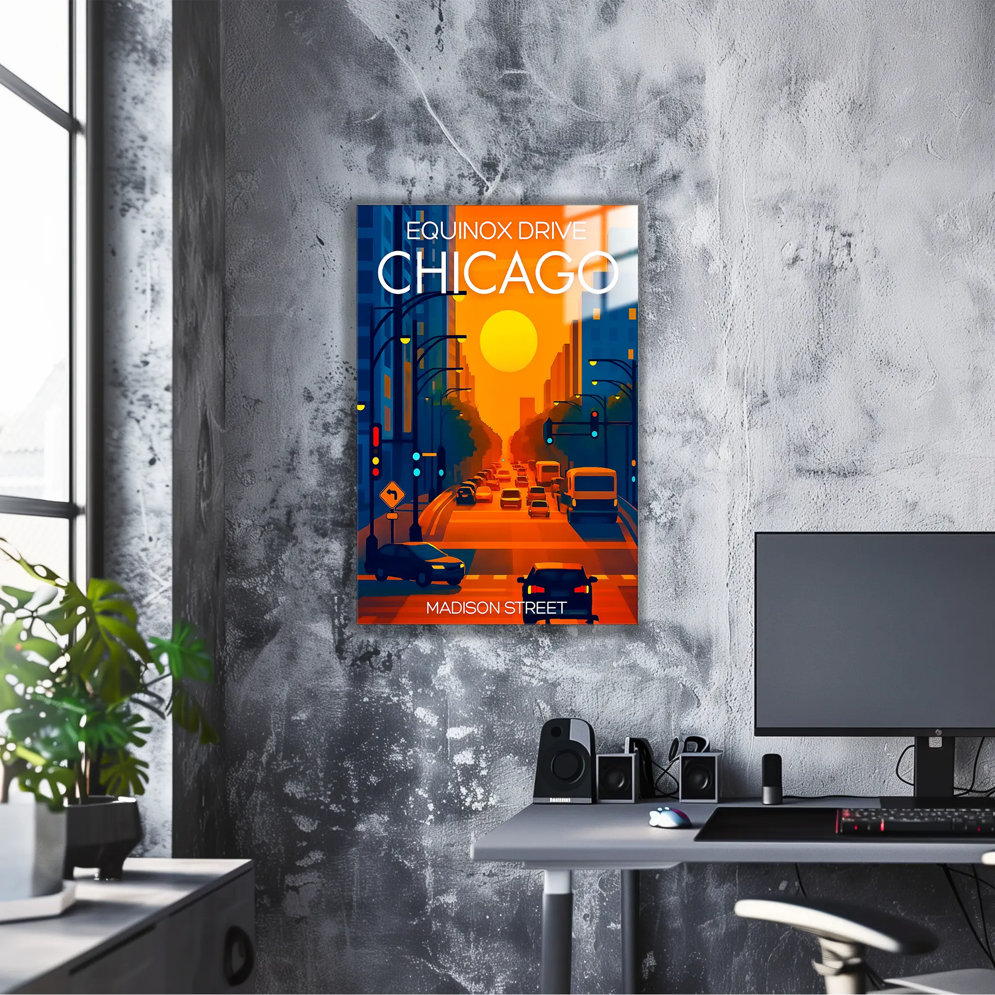 tableau-affiche-equinoxe-drive-chicago | DreamWay