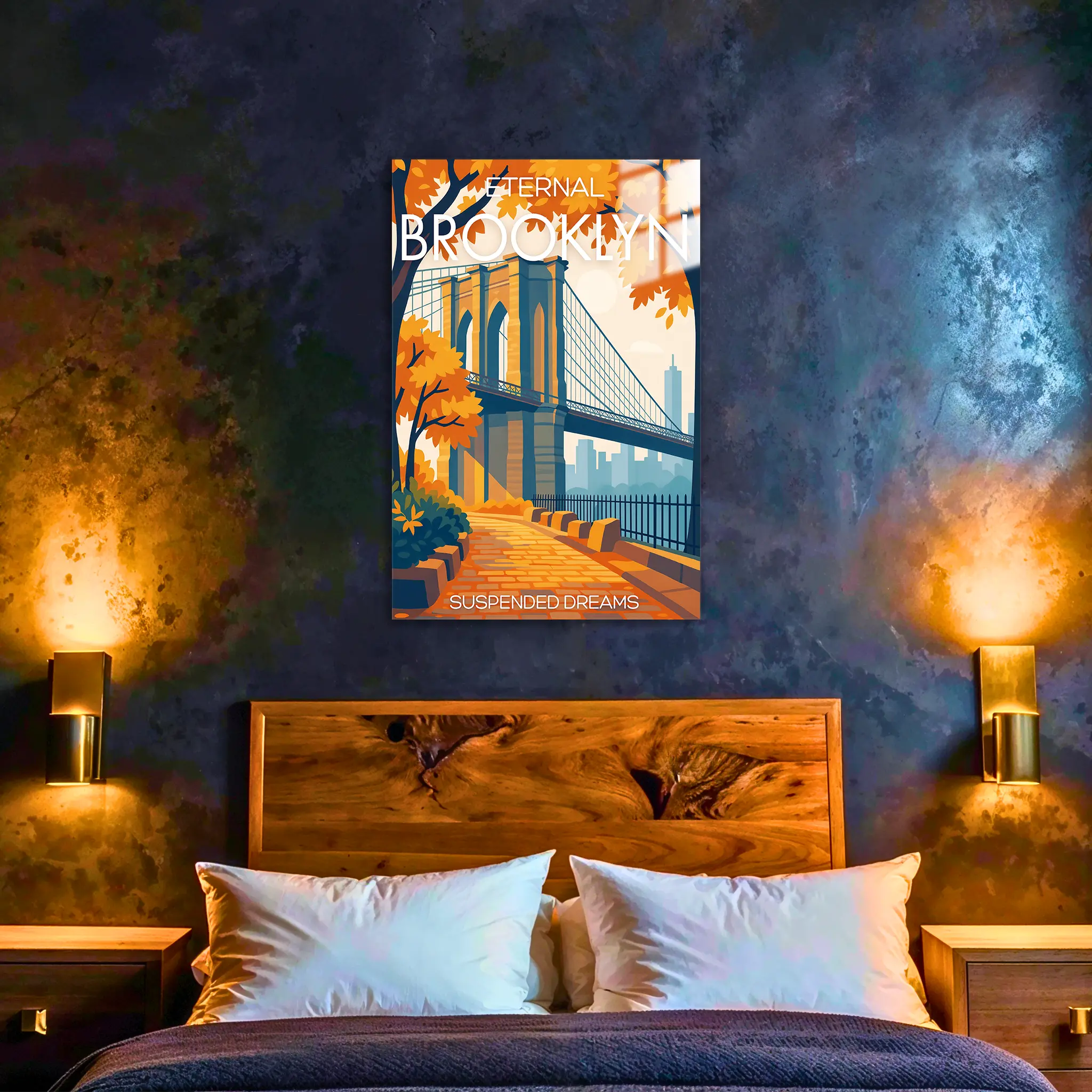 tableau-affiche-eternal-brooklyn-dans-la-chambre | DreamWay